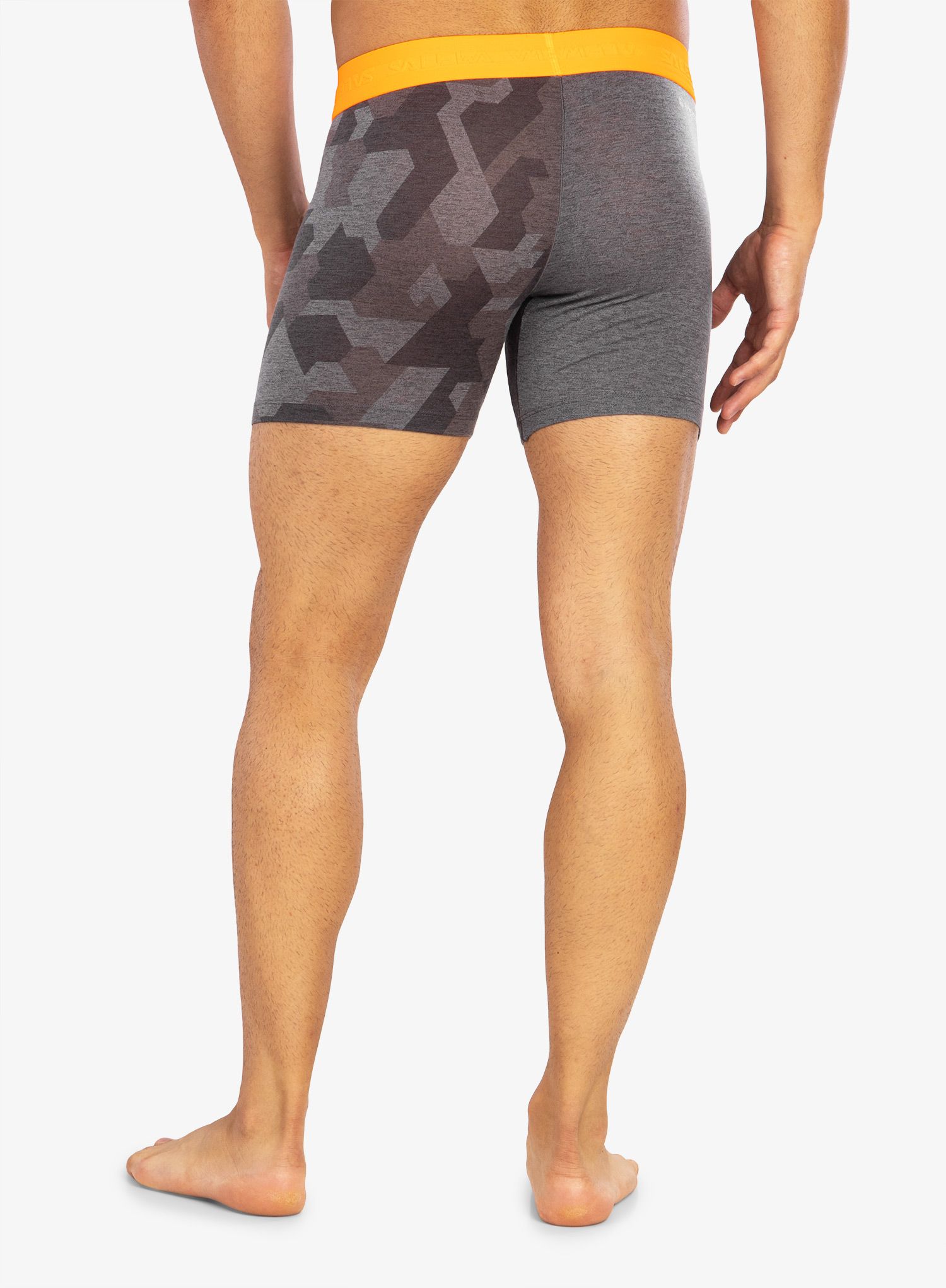 Funkční boxerky Salewa Cristallo Warm AMR Boxer - heather grey