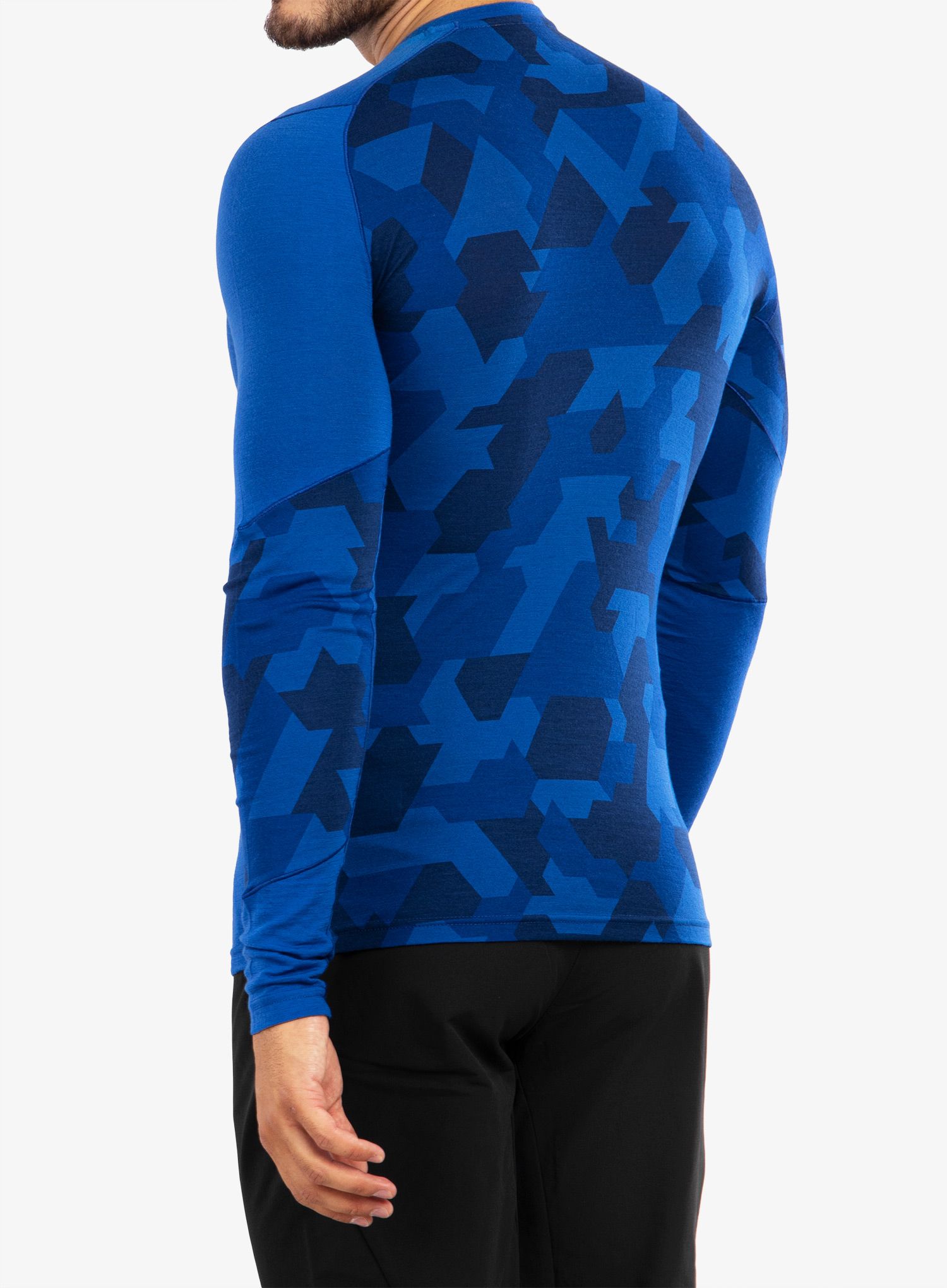 Funkční mikina Salewa Cristallo Warm AMR L/S Tee - electric