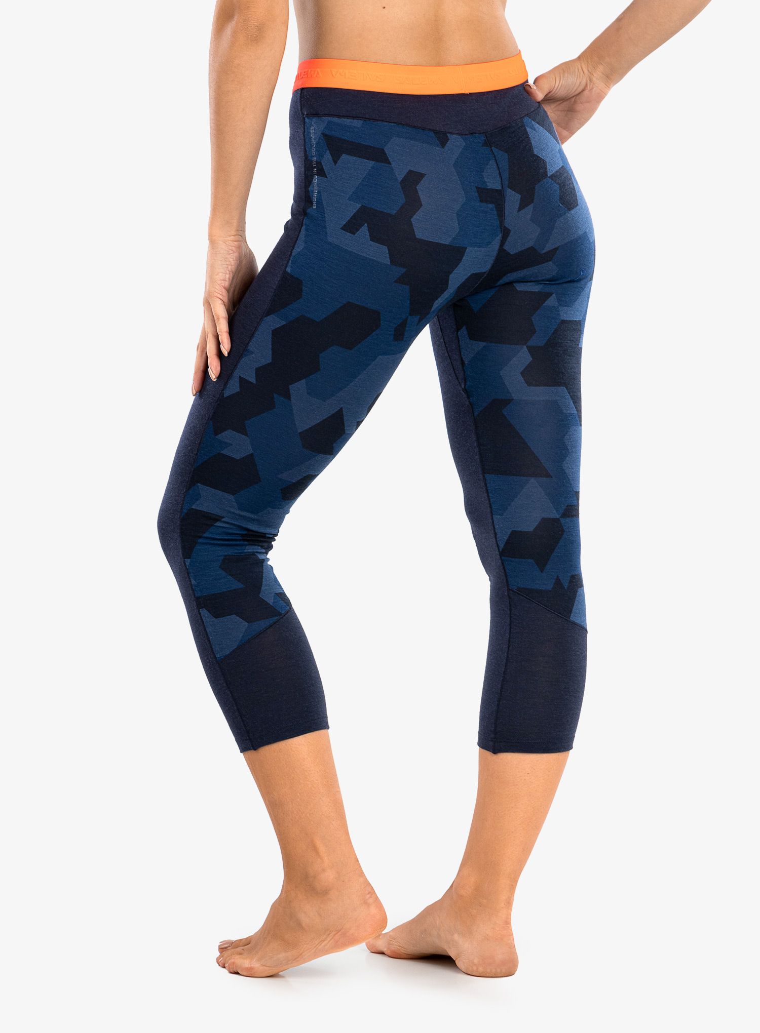 Dámské legíny Salewa Cristallo Warm Amr 3/4 Tight - navy blazer
