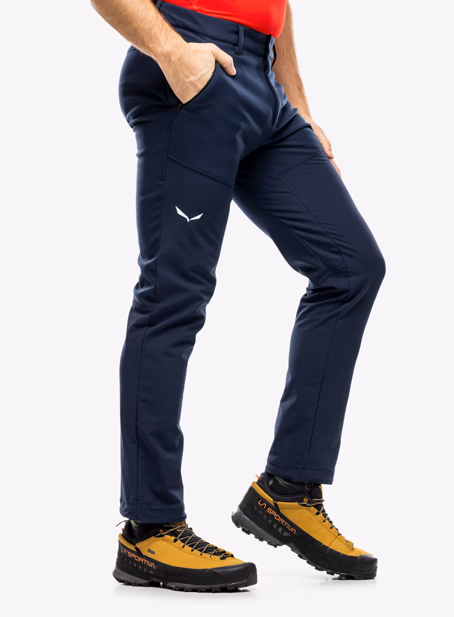 Trekové kalhoty Salewa Dolomia Pant - navy blazer