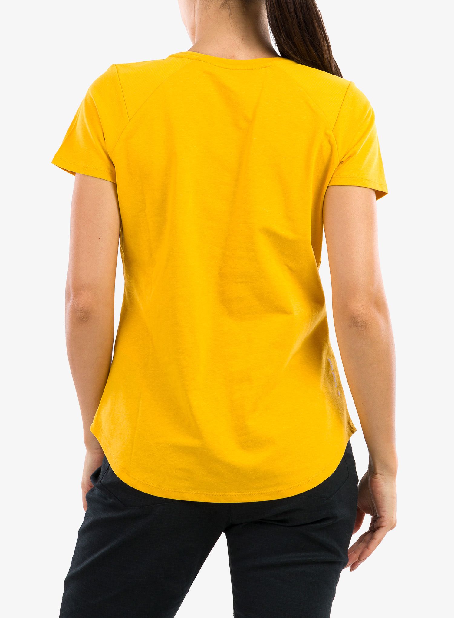 Dámské lezecké tričko Salewa Lavaredo Hemp T-Shirt - gold