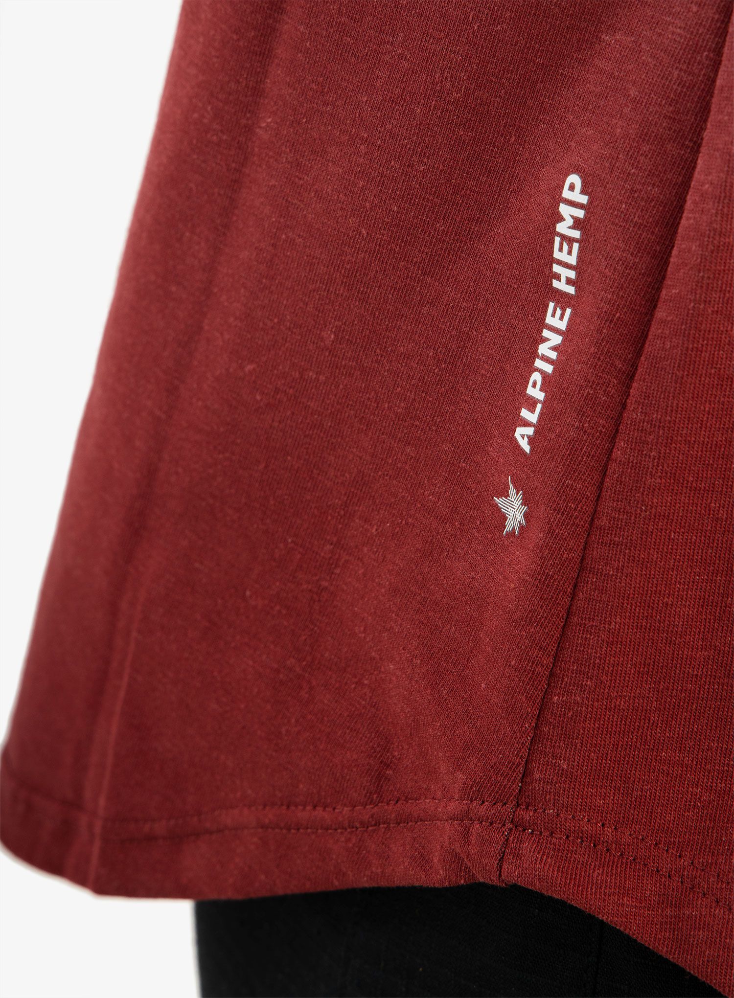 Dámské lezecké tričko Salewa Lavaredo Hemp T-Shirt - syrah