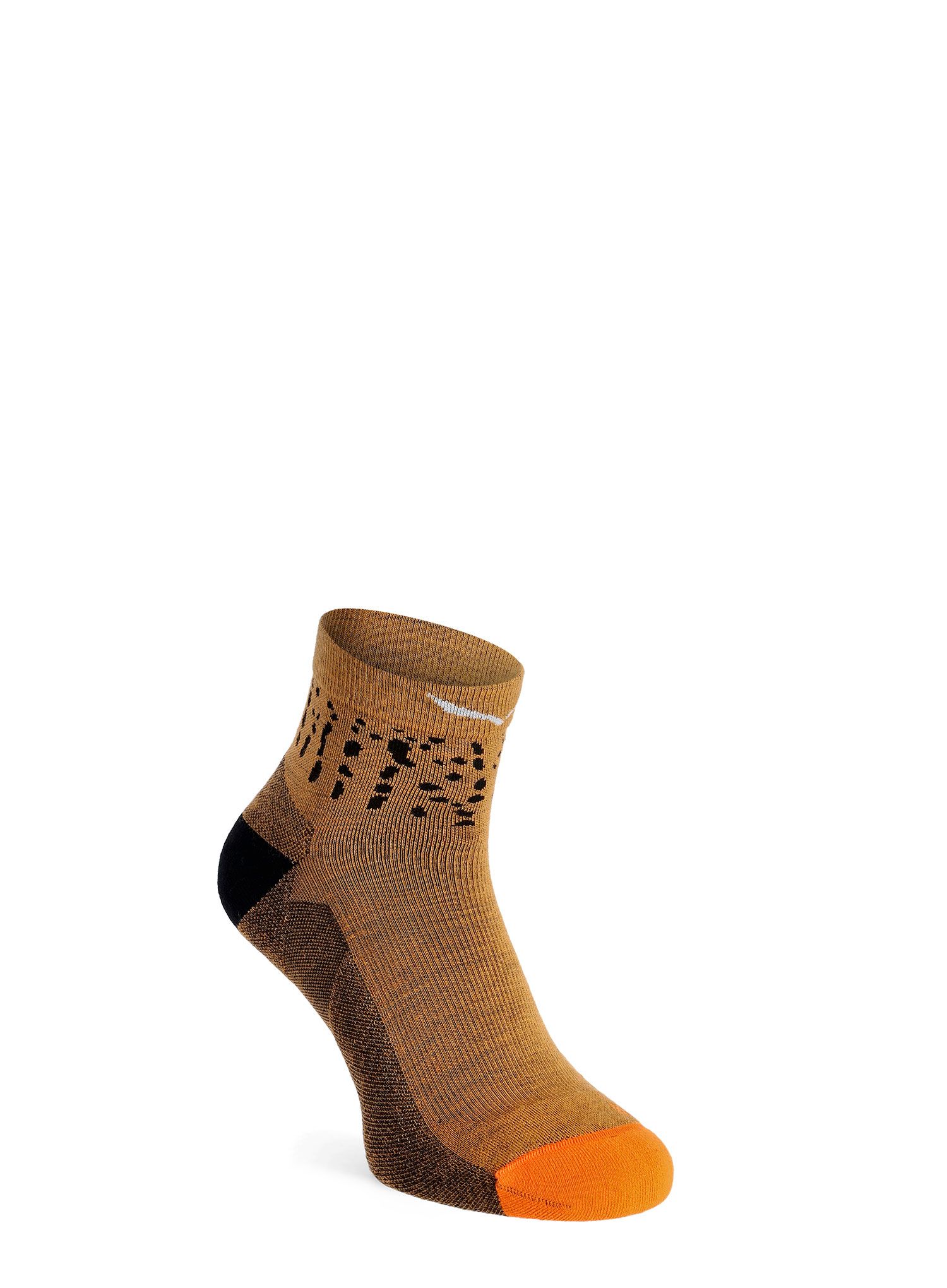 Turistické ponožky Salewa MTN TRN Sal. AM Qrt Sock - java blue/brown