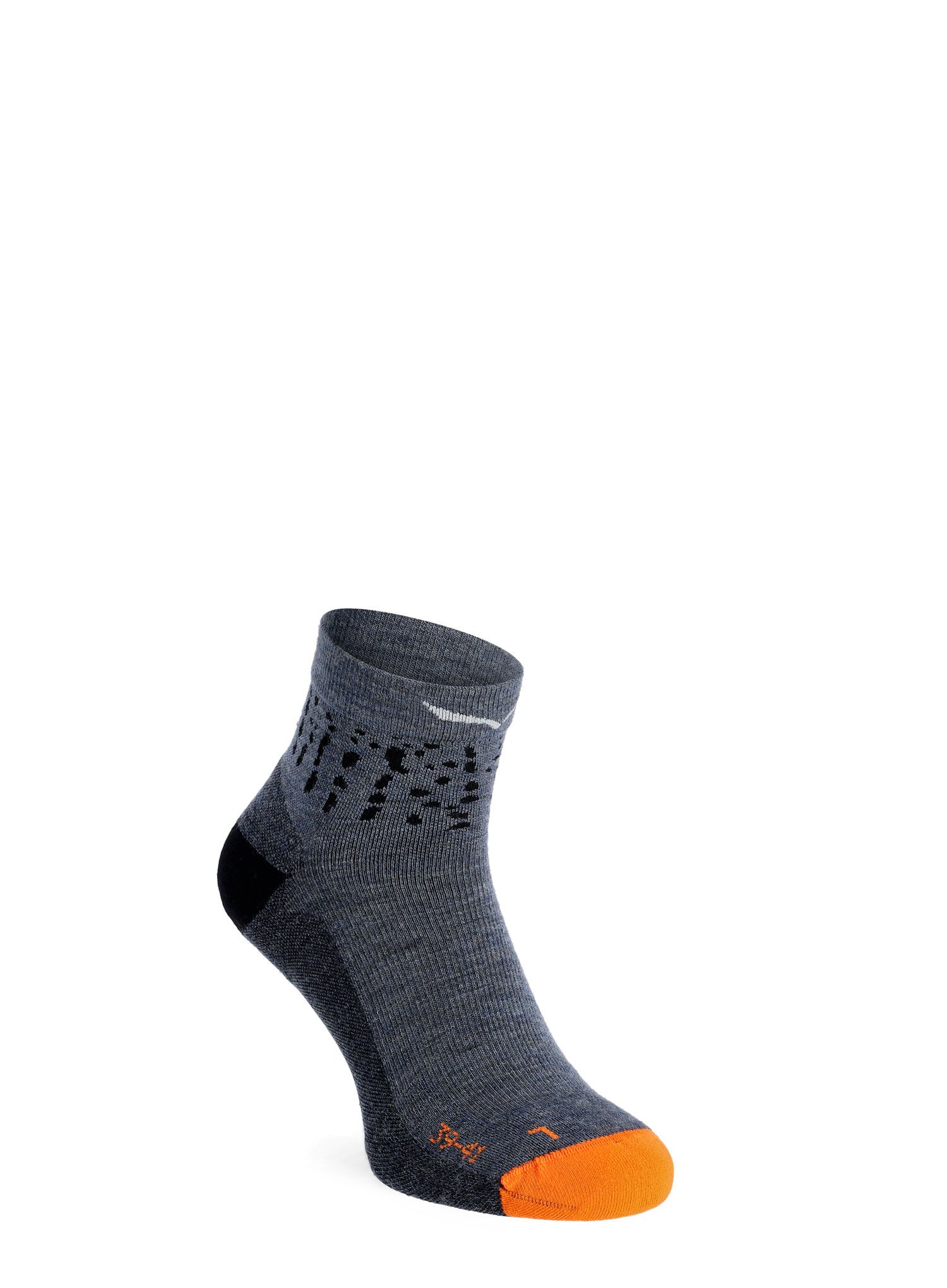 Turistické ponožky Salewa MTN TRN Sal. AM Qrt Sock - java blue/brown