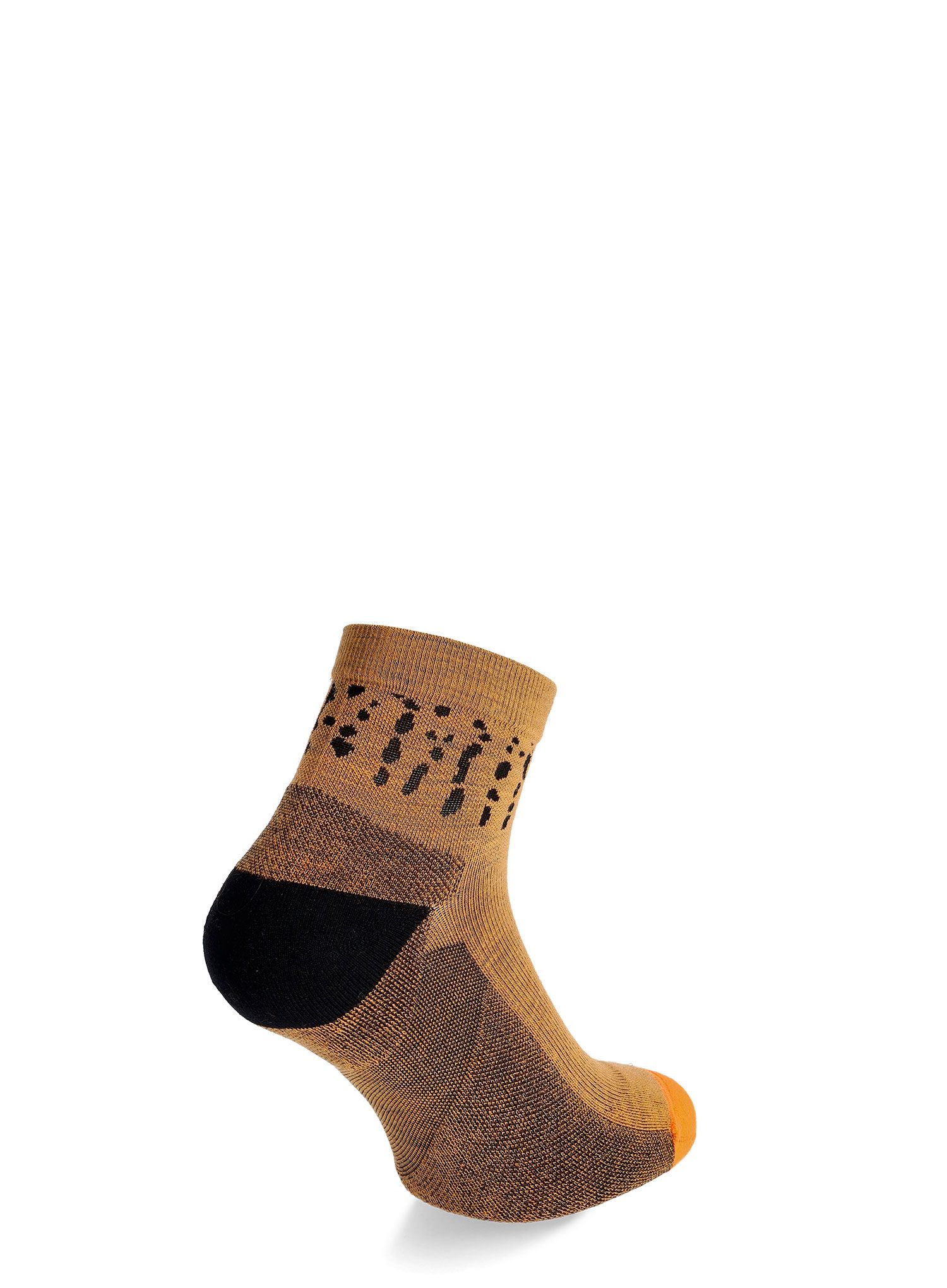 Turistické ponožky Salewa MTN TRN Sal. AM Qrt Sock - java blue/brown