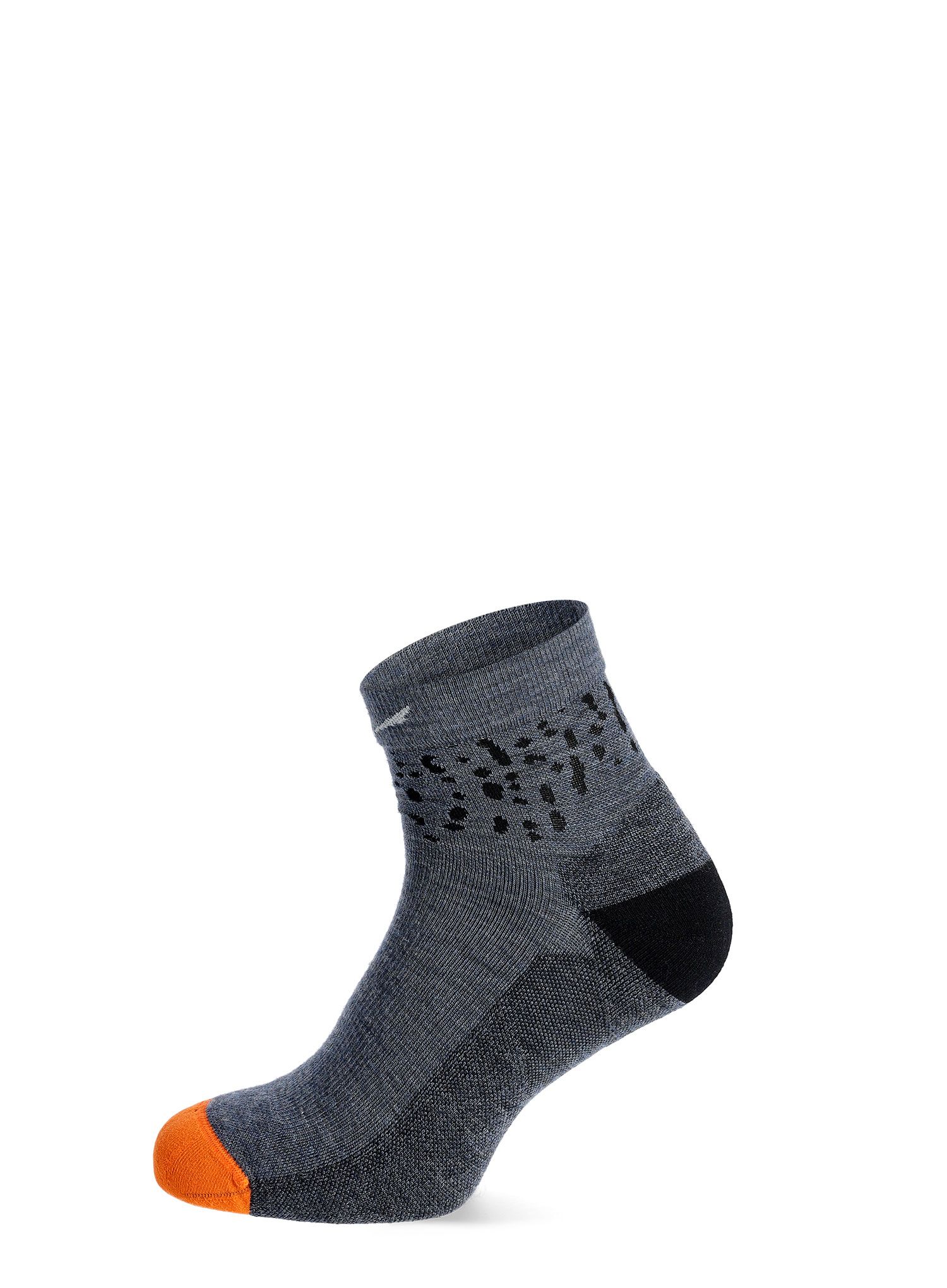 Turistické ponožky Salewa MTN TRN Sal. AM Qrt Sock - java blue/brown
