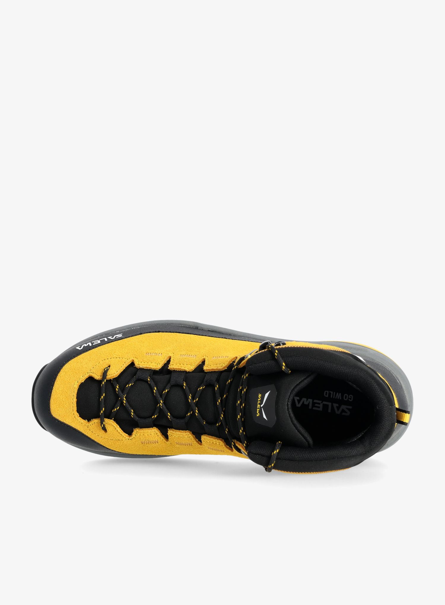 Dětské boty Salewa MTN Trainer 2 Mid PTX - gold/gold
