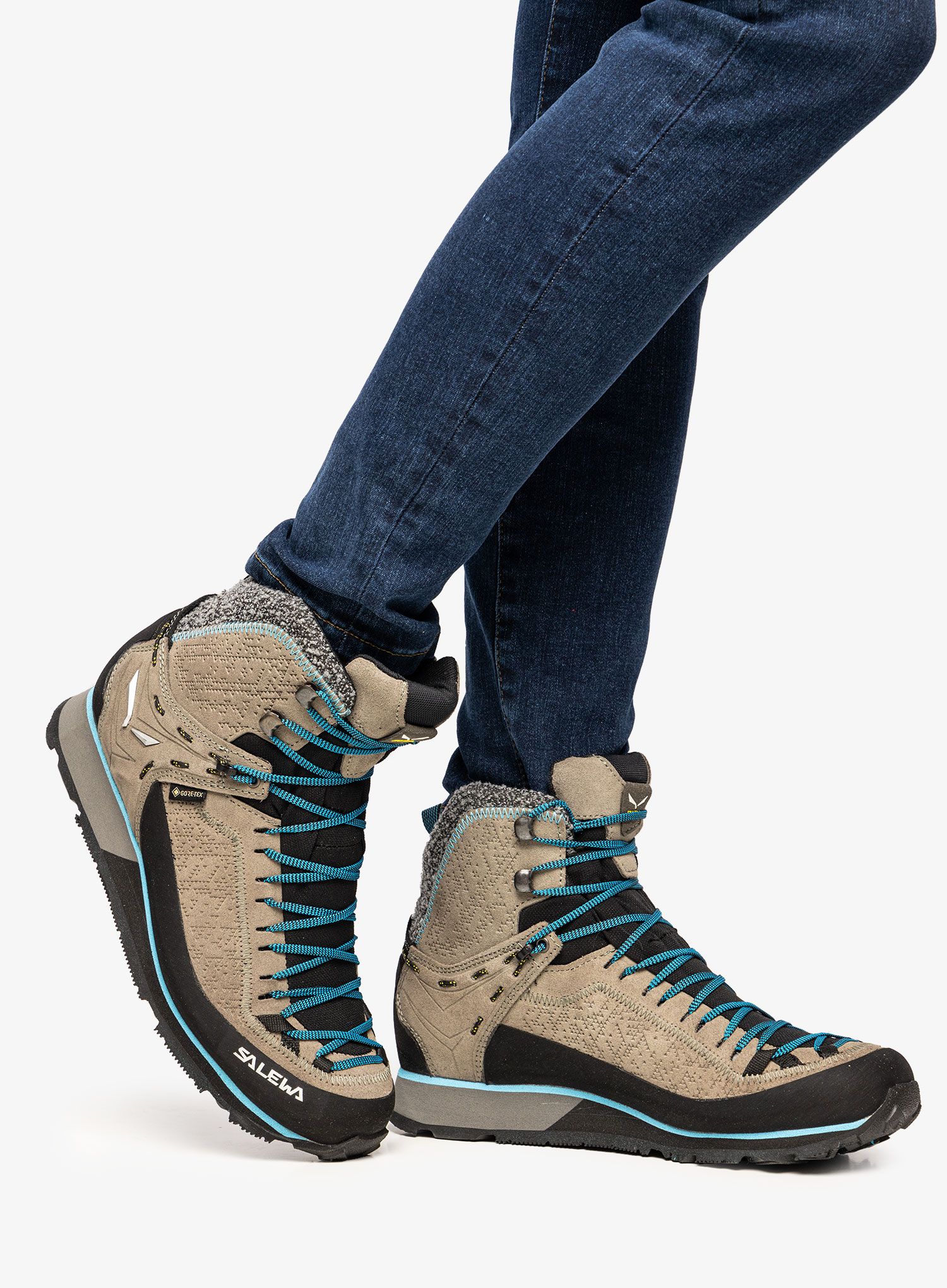 Dámské boty Salewa MTN Trainer 2 Winter GTX - bung./delph.