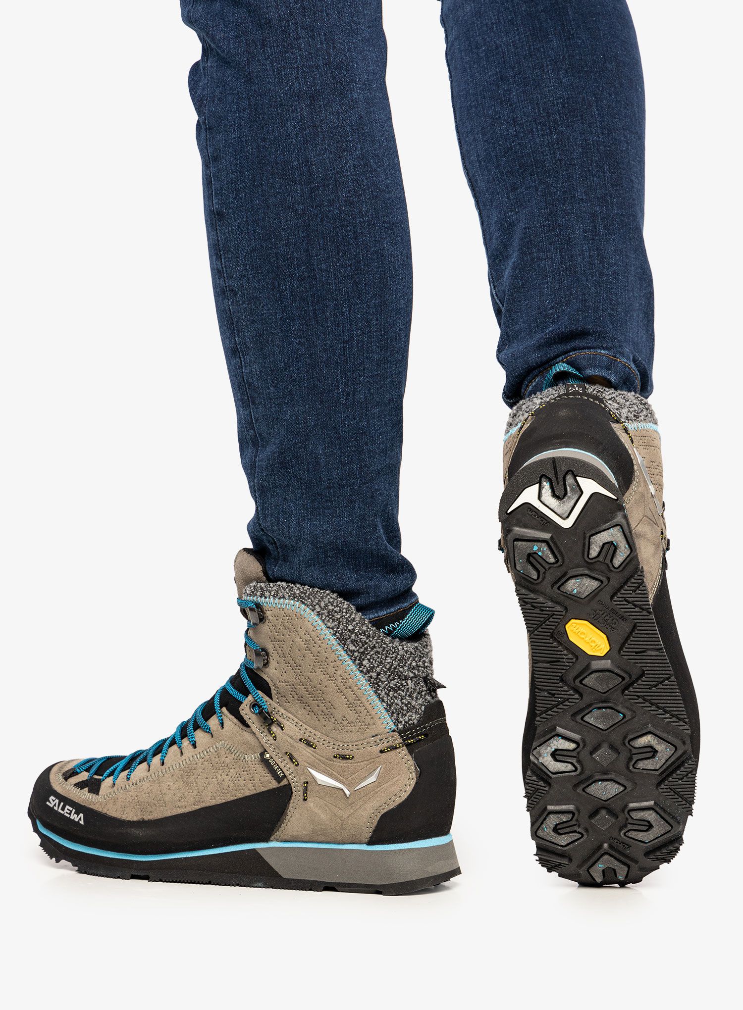 Dámské boty Salewa MTN Trainer 2 Winter GTX - bung./delph.