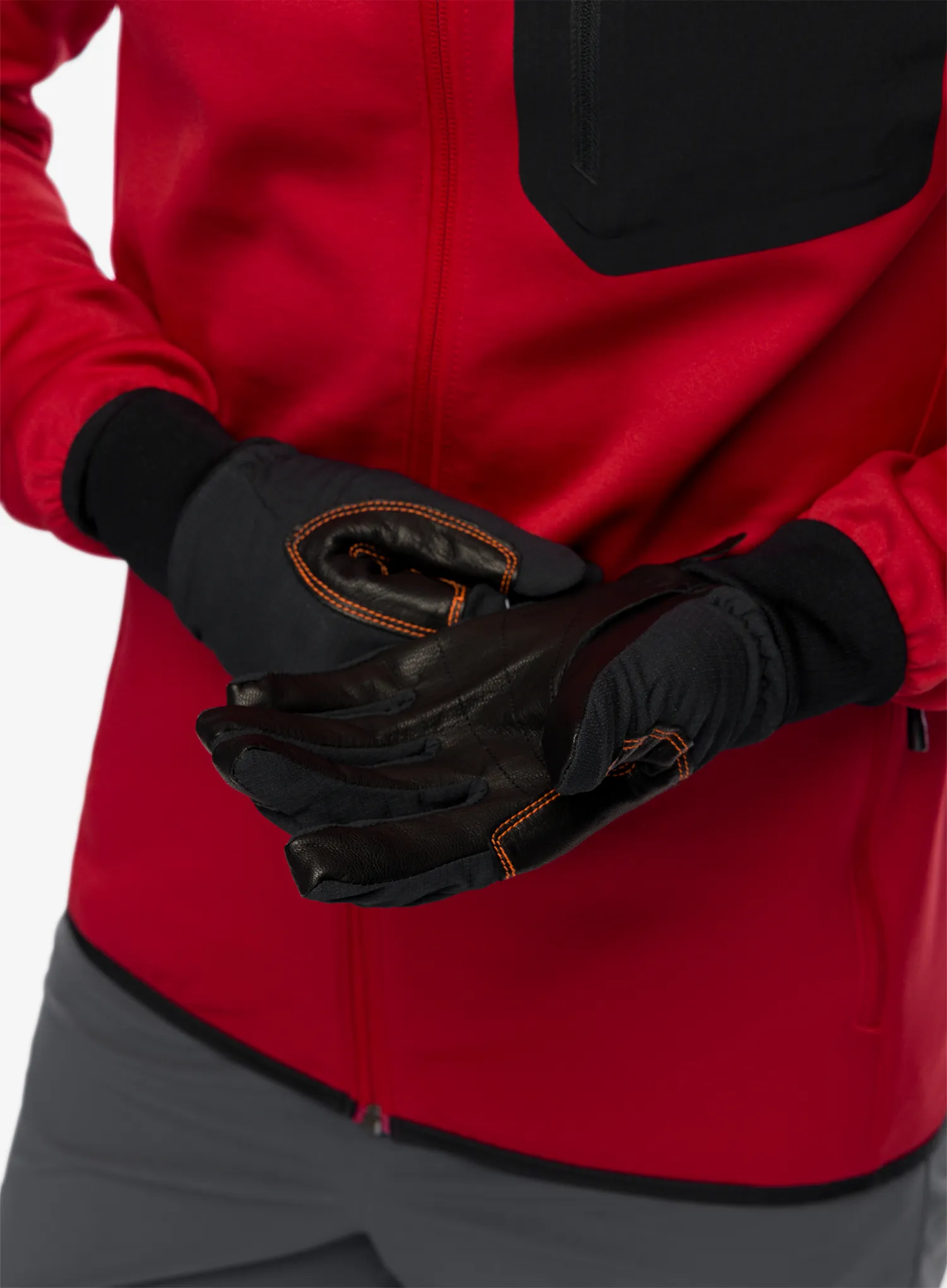 Rukavice na hory Salewa Ortles DST/AM Gloves - black out