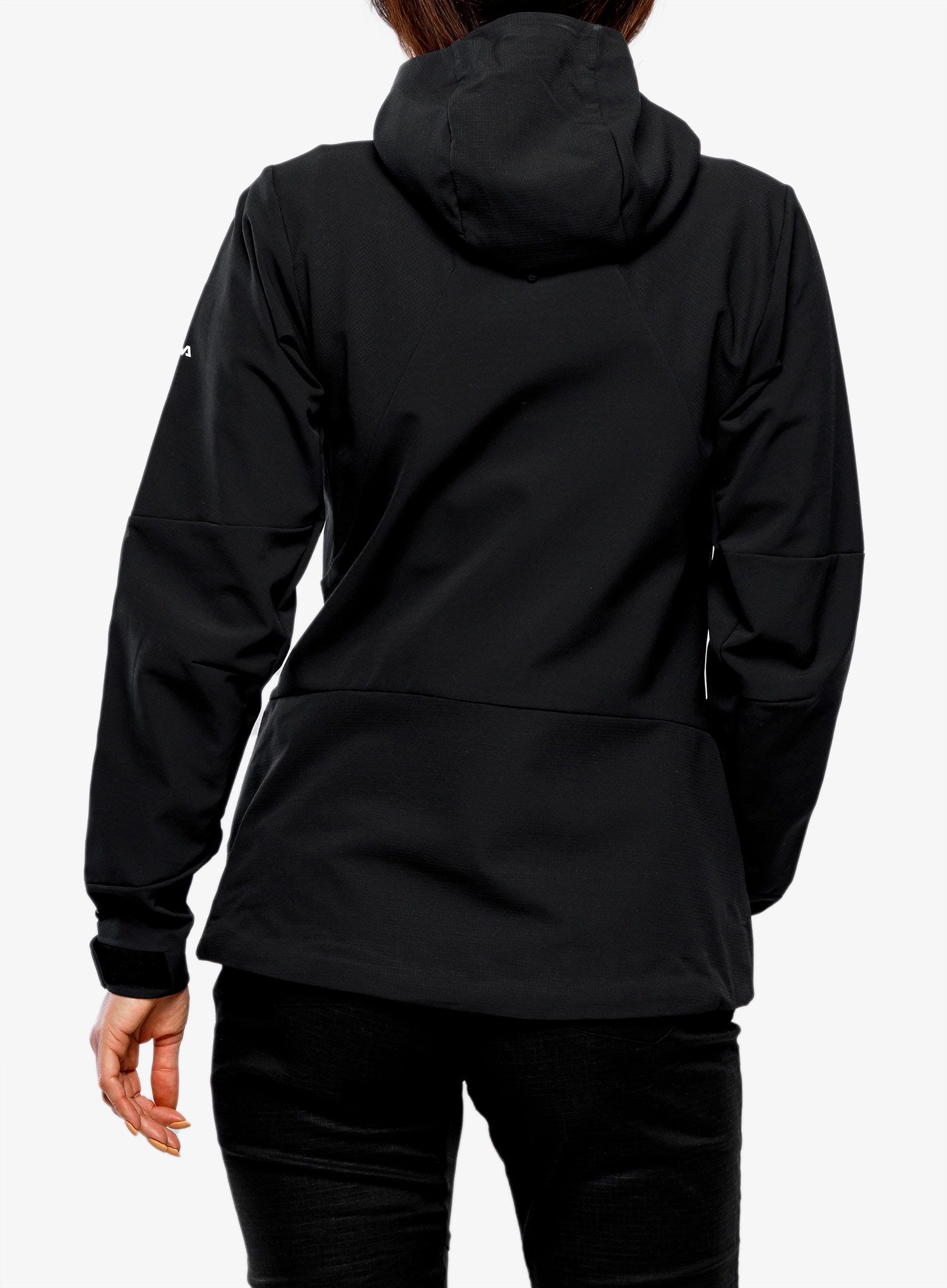 Dámská softshellová bunda Salewa Ortles DST Jacket - black out