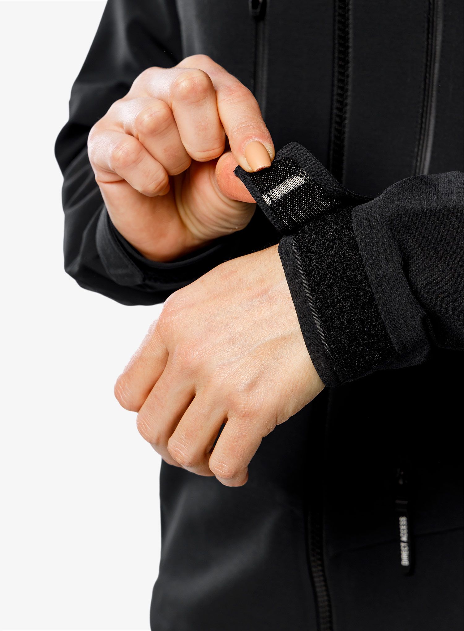 Dámská softshellová bunda Salewa Ortles DST Jacket - black out