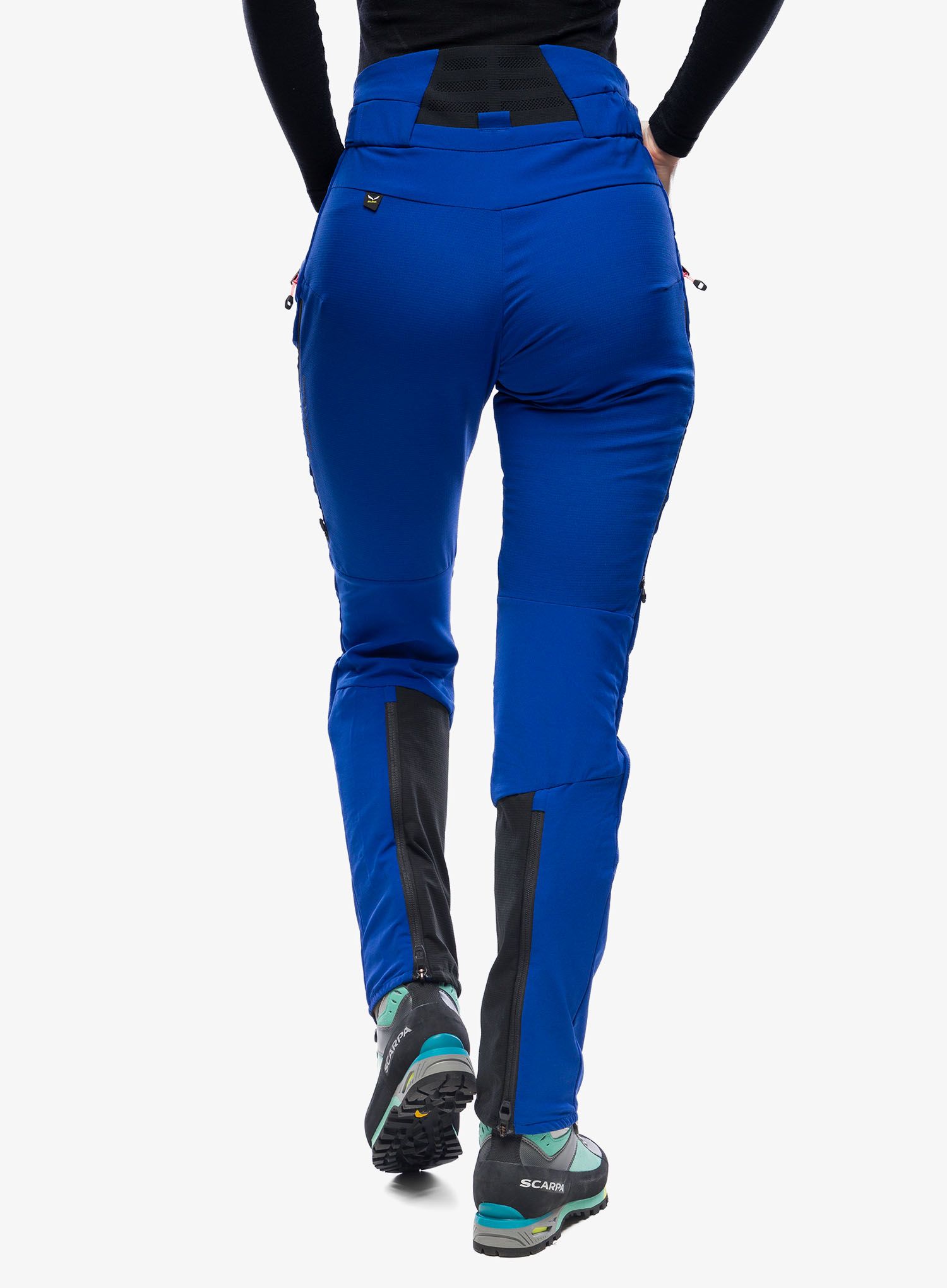 Dámské skialpové kalhoty Salewa Ortles DST Pants - electric