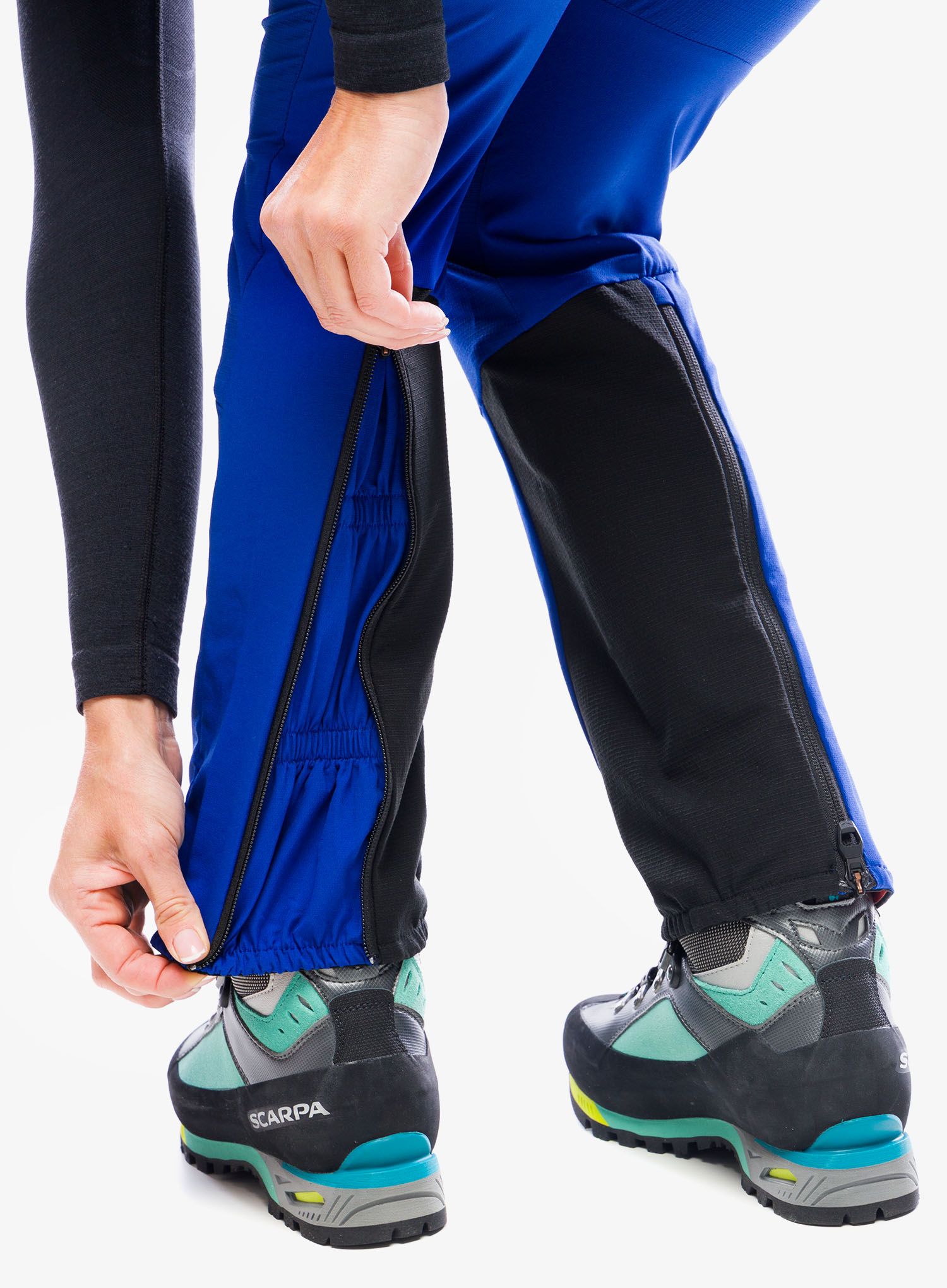 Dámské skialpové kalhoty Salewa Ortles DST Pants - electric
