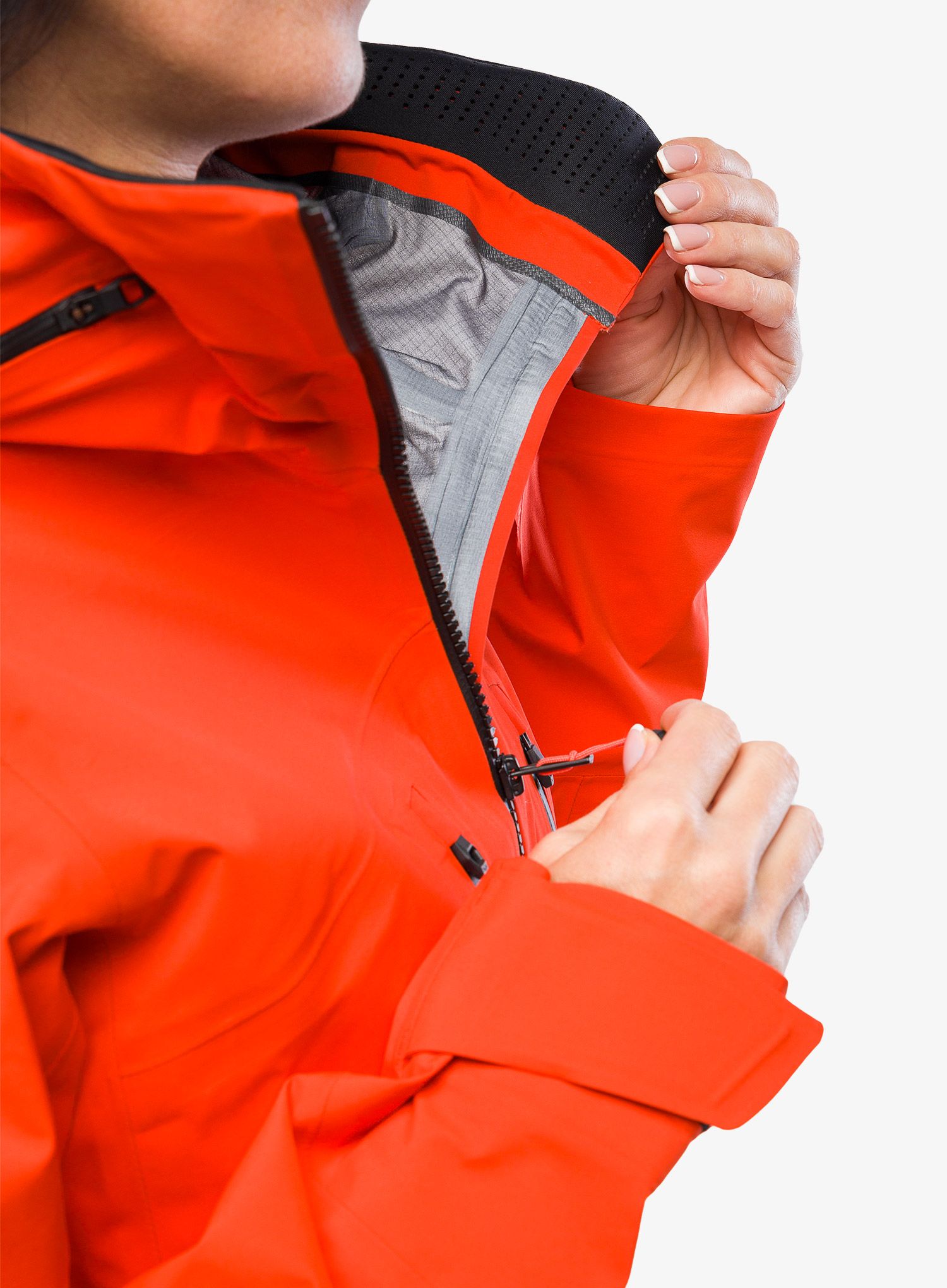 Dámská bunda Salewa Ortles GTX Pro Jacket - flame/flame