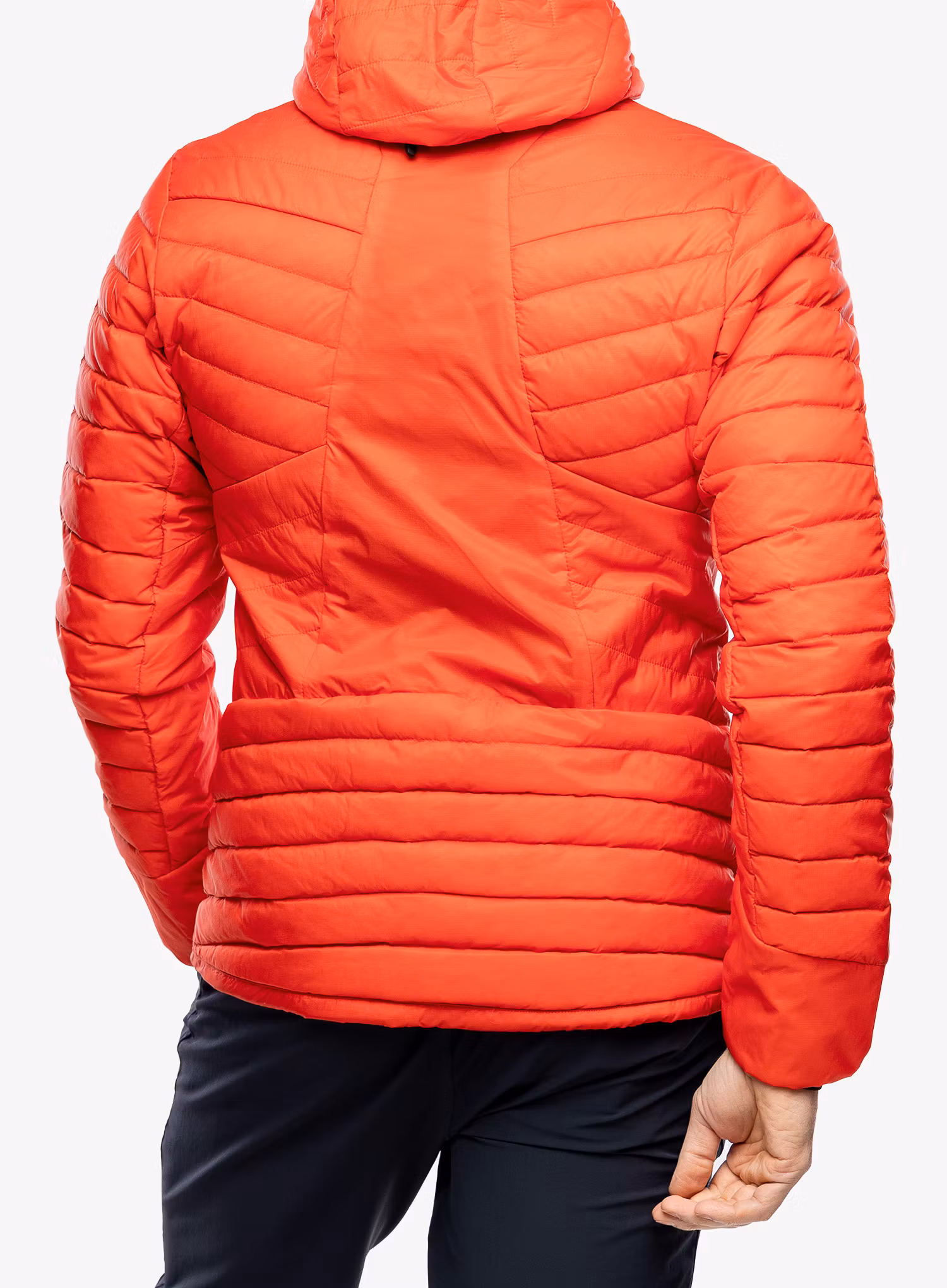 Péřová bunda Salewa Ortles Hyb RDS Down Jacket - flame