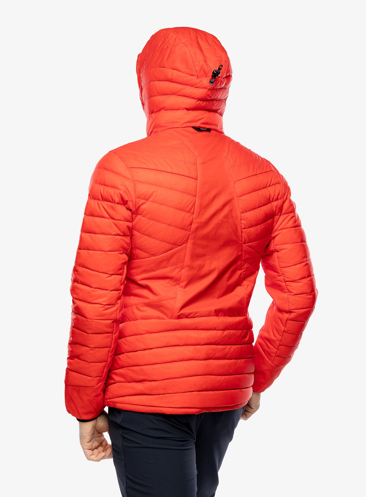 Péřová bunda Salewa Ortles Hyb RDS Down Jacket - flame