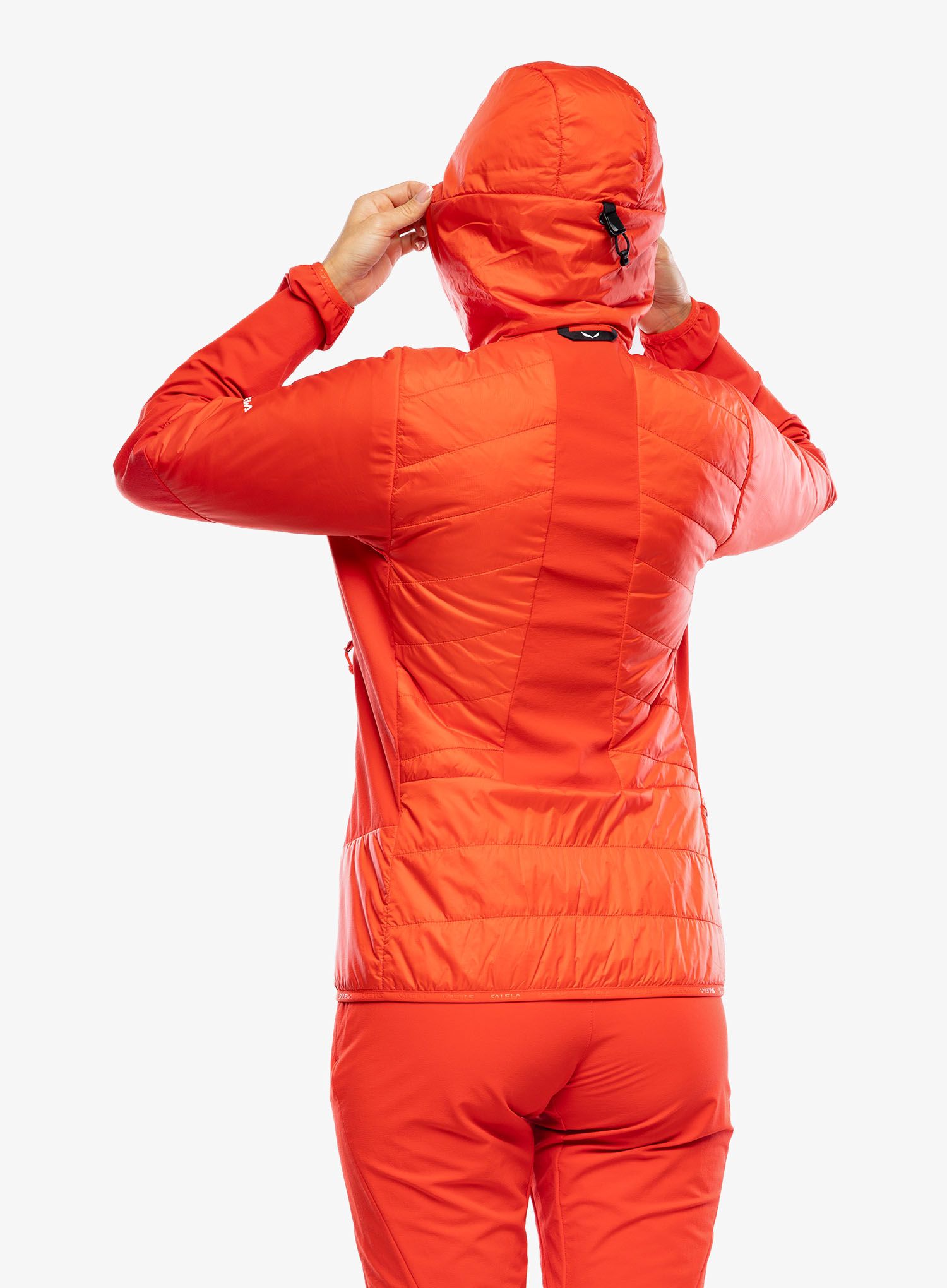 Dámská bunda Salewa Ortles Hyb TWR Jacket - flame