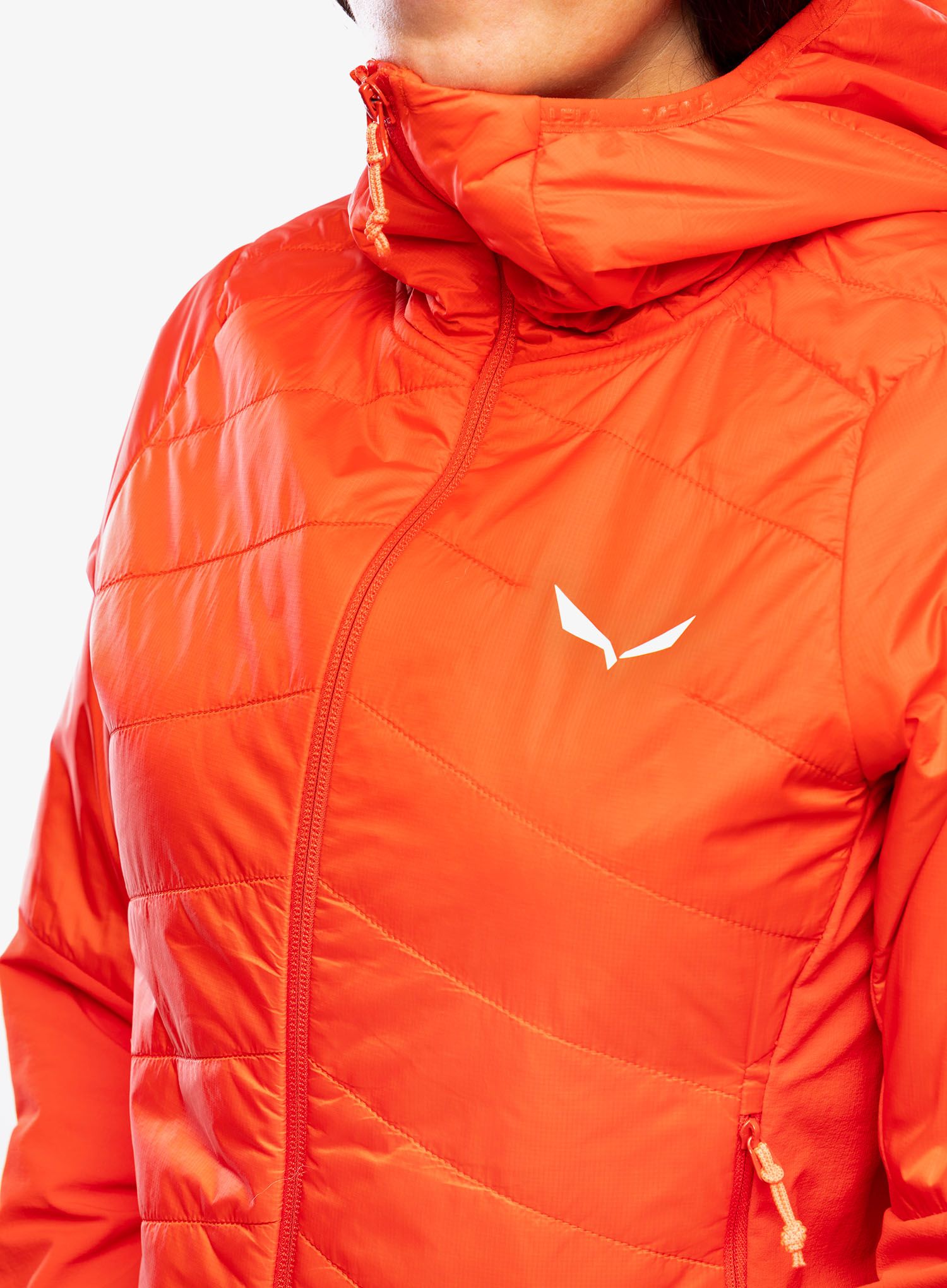 Dámská bunda Salewa Ortles Hyb TWR Jacket - flame