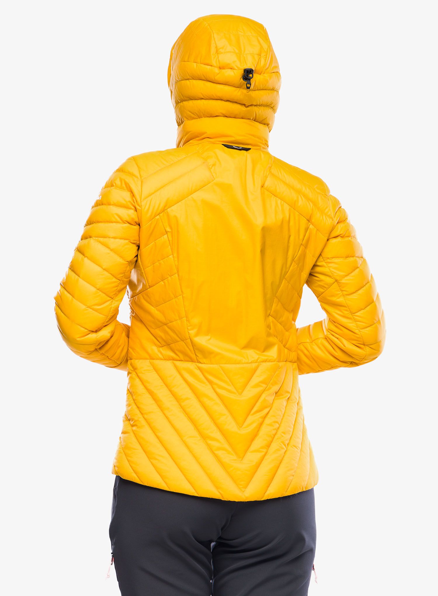 Dámská hybridní bunda Salewa Ortles Hybrid RDS DWN Jacket - gold