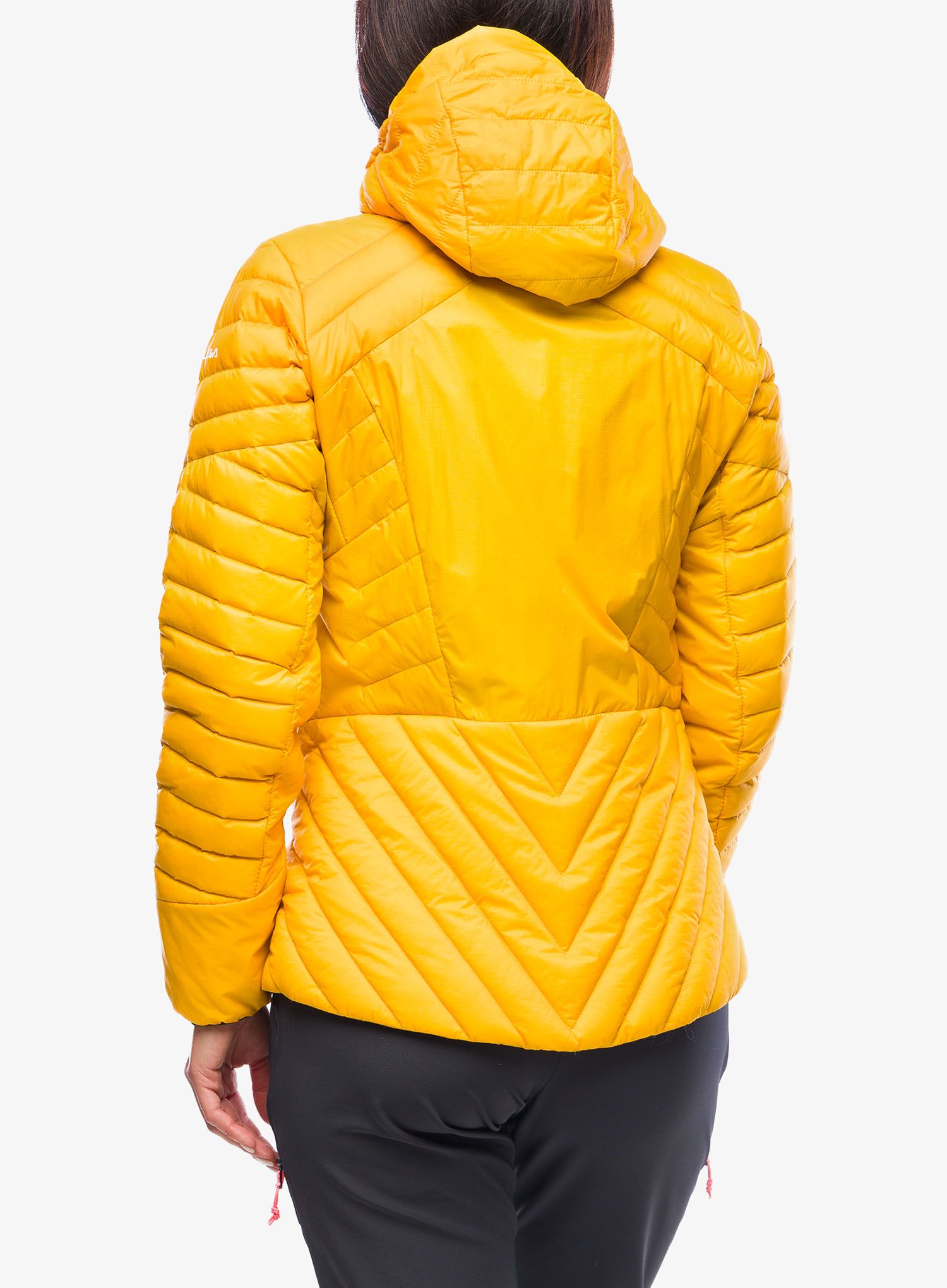 Dámská hybridní bunda Salewa Ortles Hybrid RDS DWN Jacket - gold