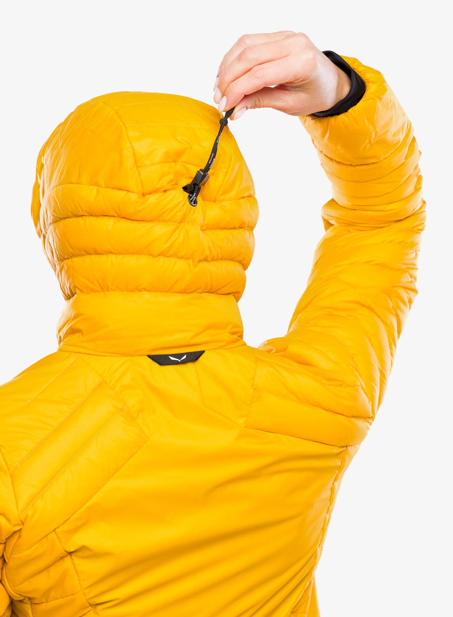 Dámská hybridní bunda Salewa Ortles Hybrid RDS DWN Jacket - gold