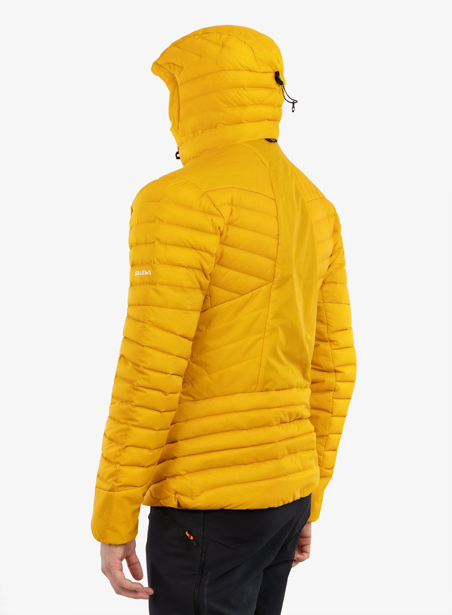 Hybridní bunda Salewa Ortles Hybrid RDS Down Jacket - gold