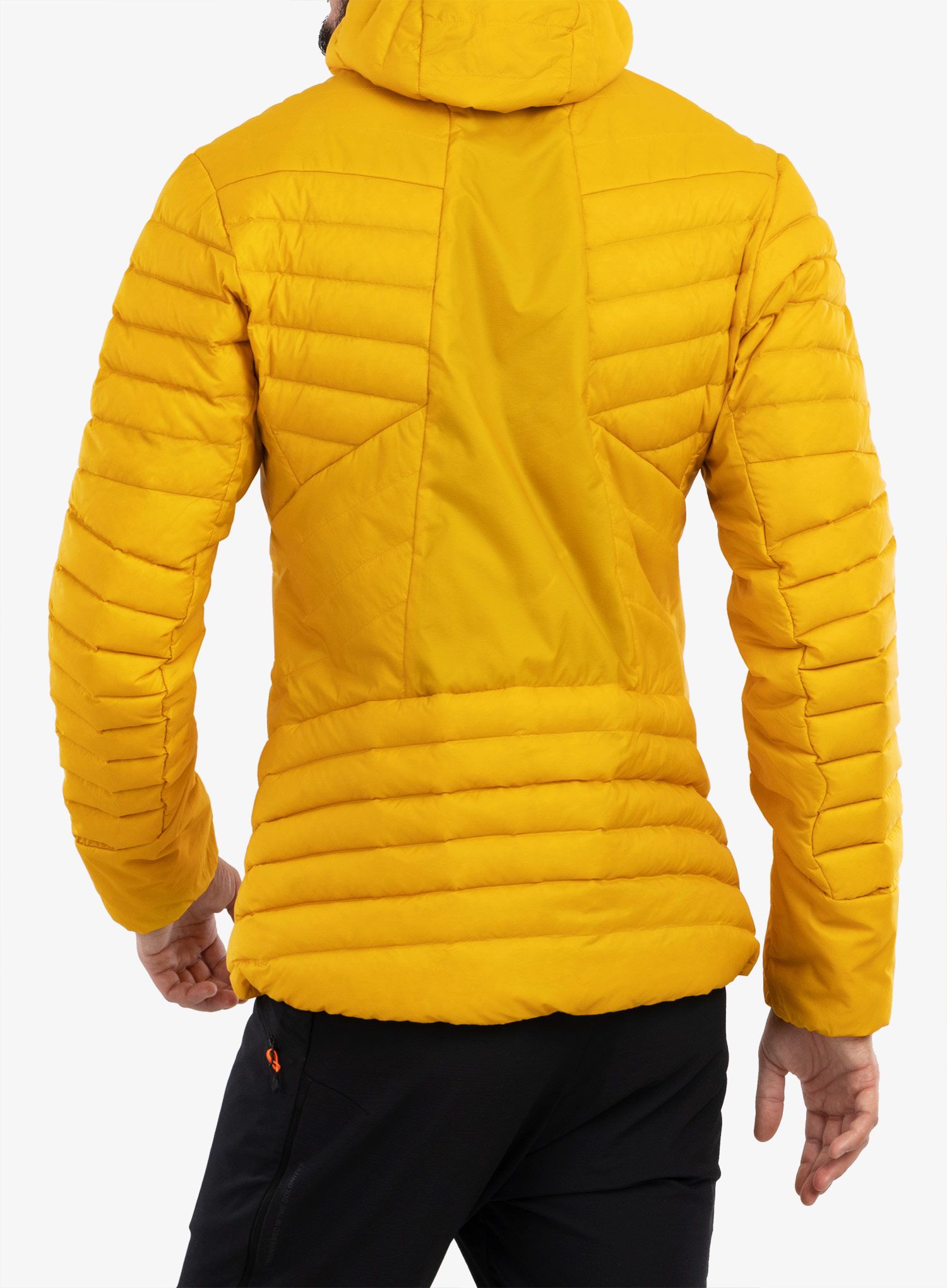 Hybridní bunda Salewa Ortles Hybrid RDS Down Jacket - gold