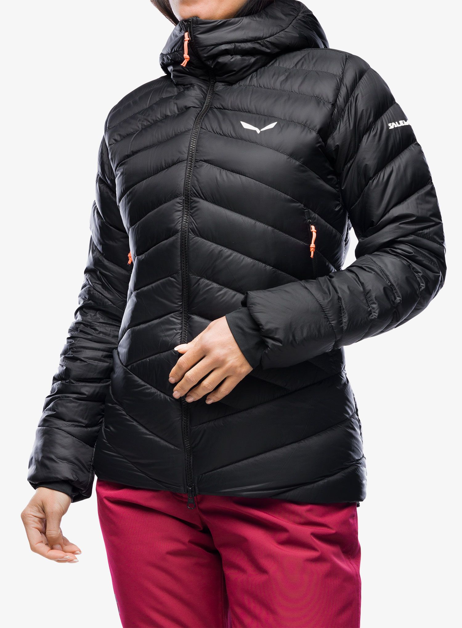 Dámská péřová bunda Salewa Ortles Med 3 RDS Dwn Jacket - black