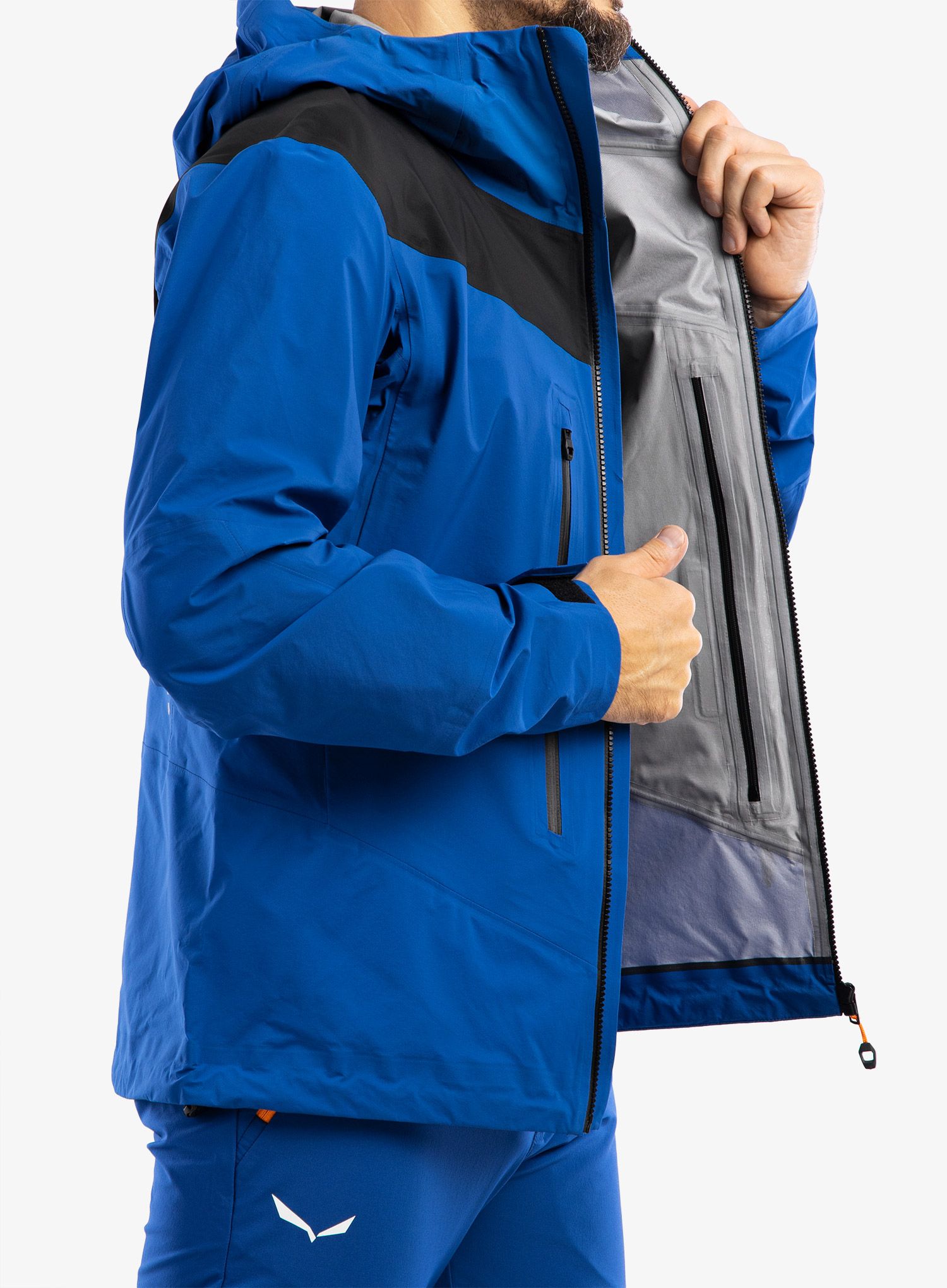 Skialpova bunda Salewa Ortles PTX 3L Jacket - electric/black out