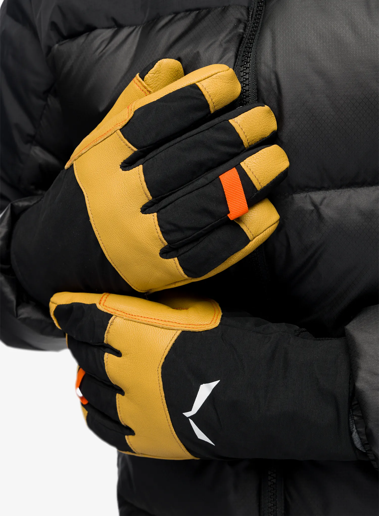 Nepromokavé rukavice Salewa Ortles TirolWool Gloves - blk out