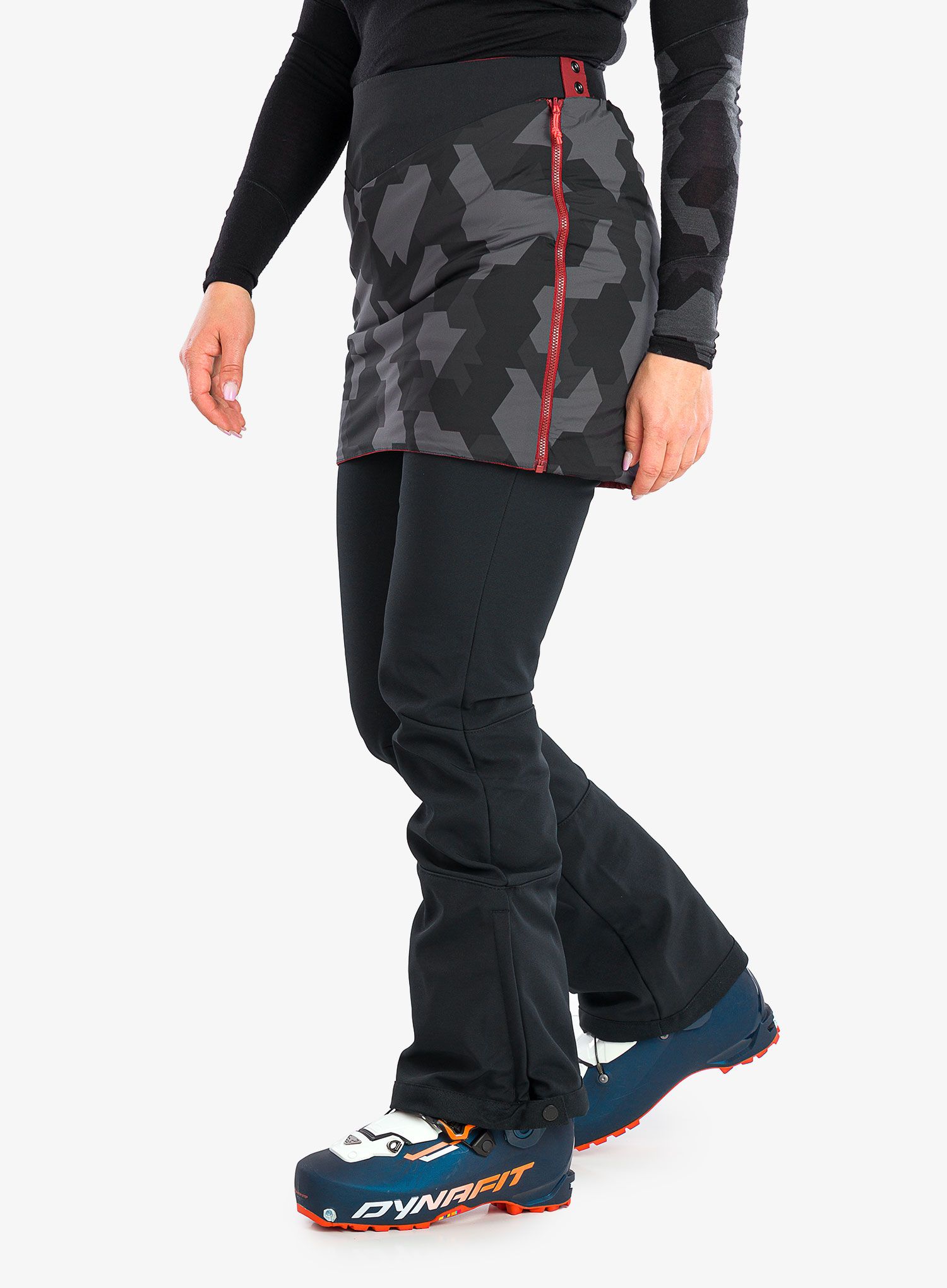 Izolovaná sukně Salewa Ortles Twr Stretch Skirt - syrah/black out