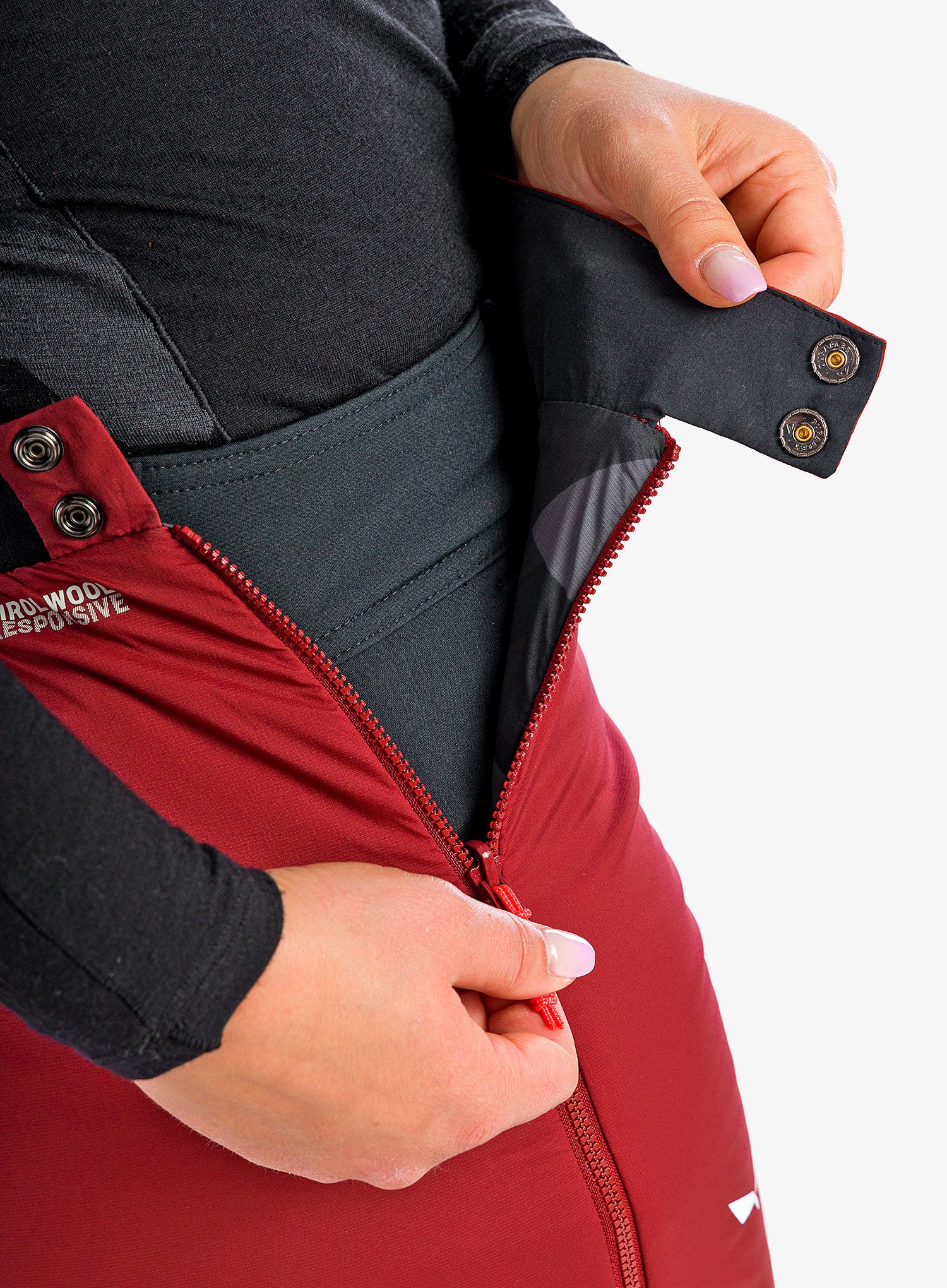 Izolovaná sukně Salewa Ortles Twr Stretch Skirt - syrah/black out