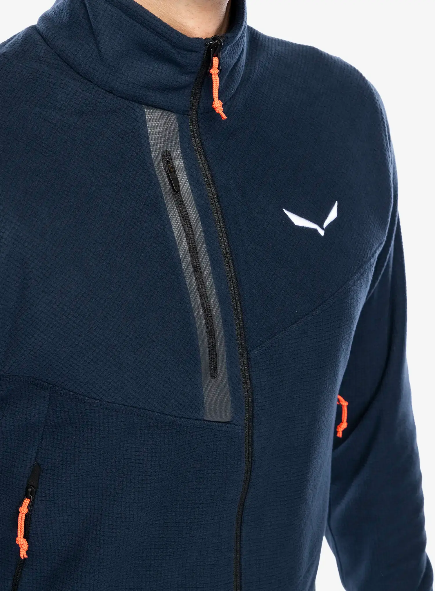 Rozepínací mikina Salewa Paganella Jacket - navy blazer