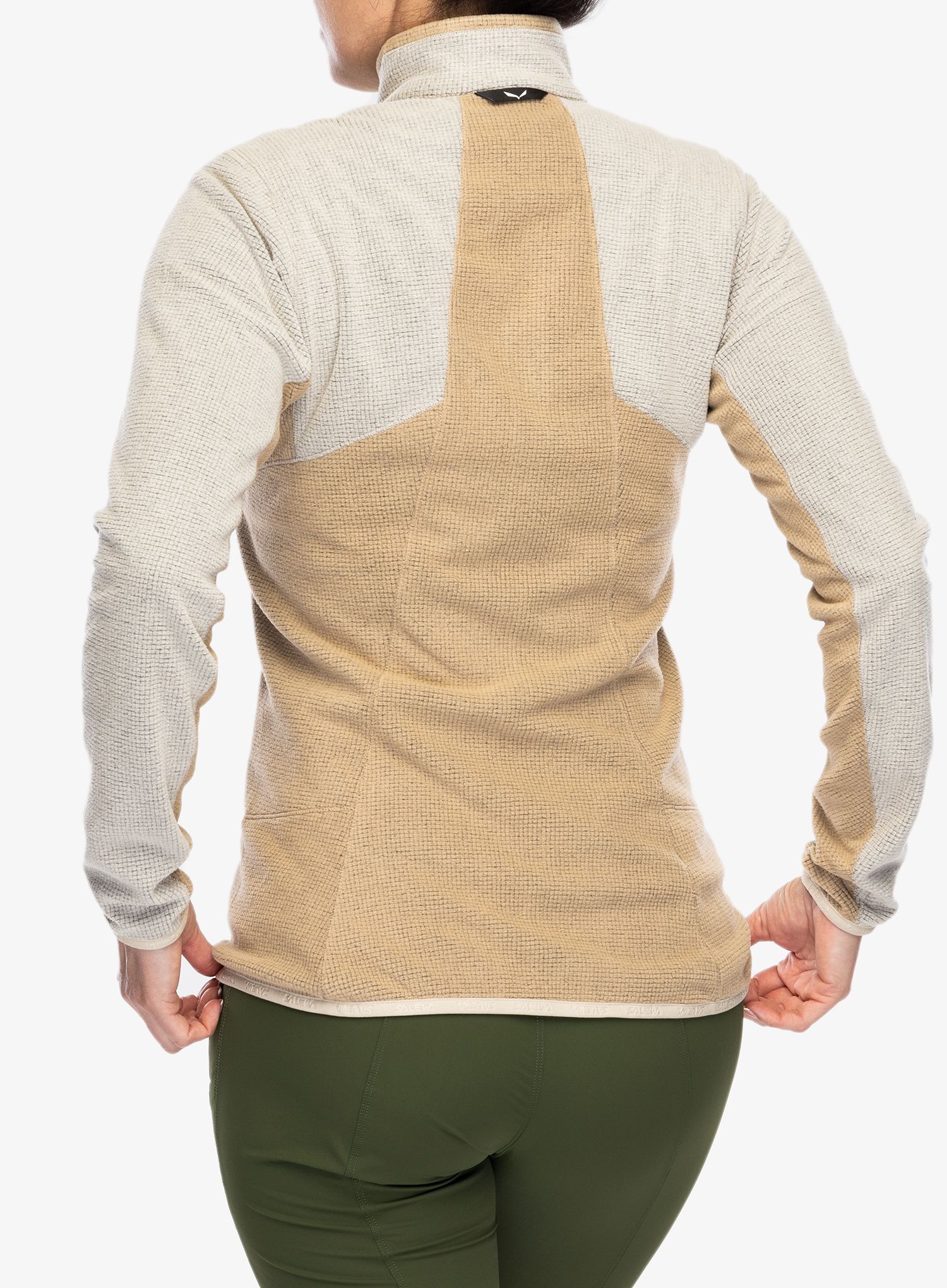 Fleece mikina dámská Salewa Paganella Jacket  - quicksand/oatmeal