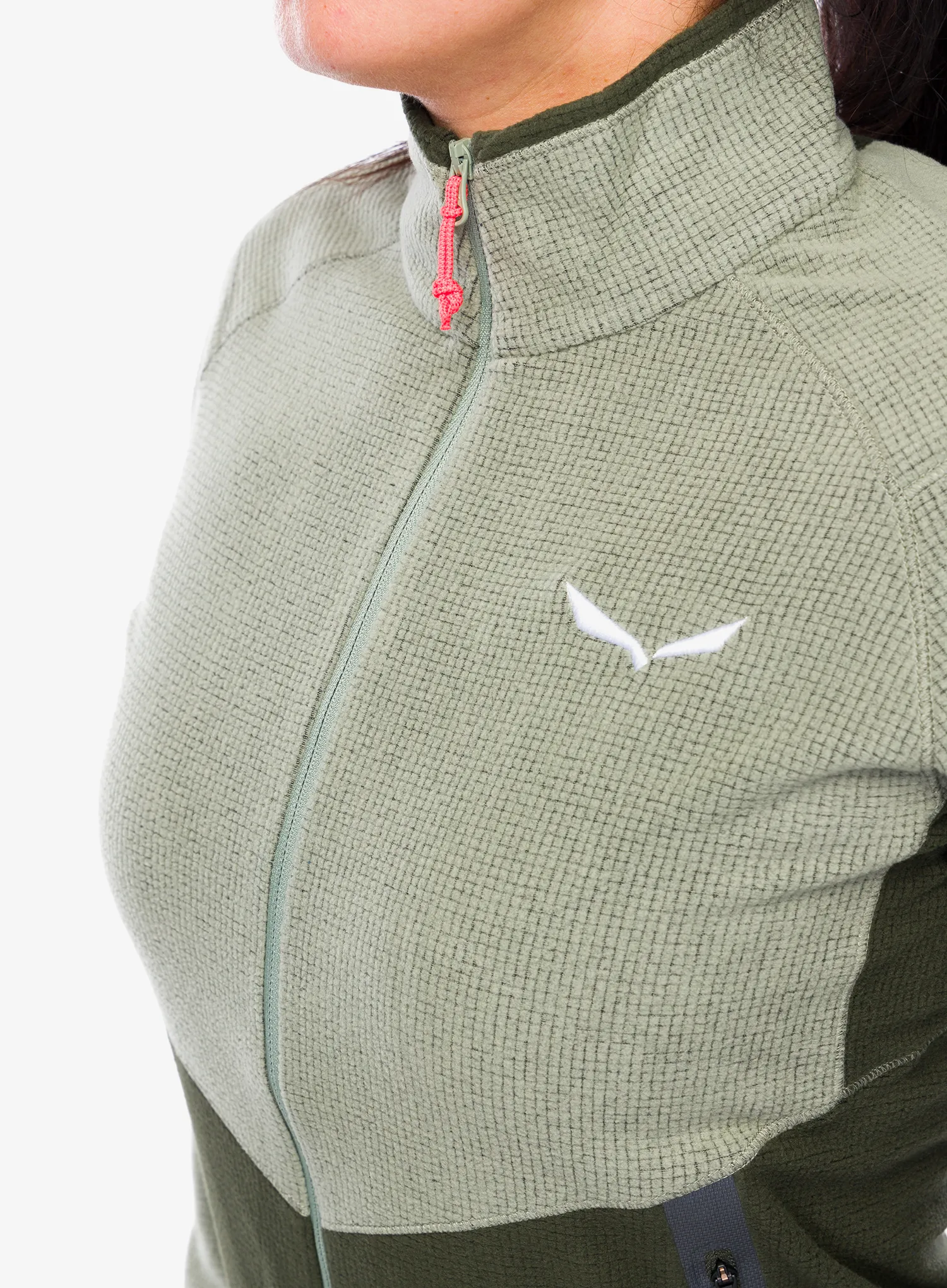 Dámská mikina na zip Salewa Paganella Jacket - shadow