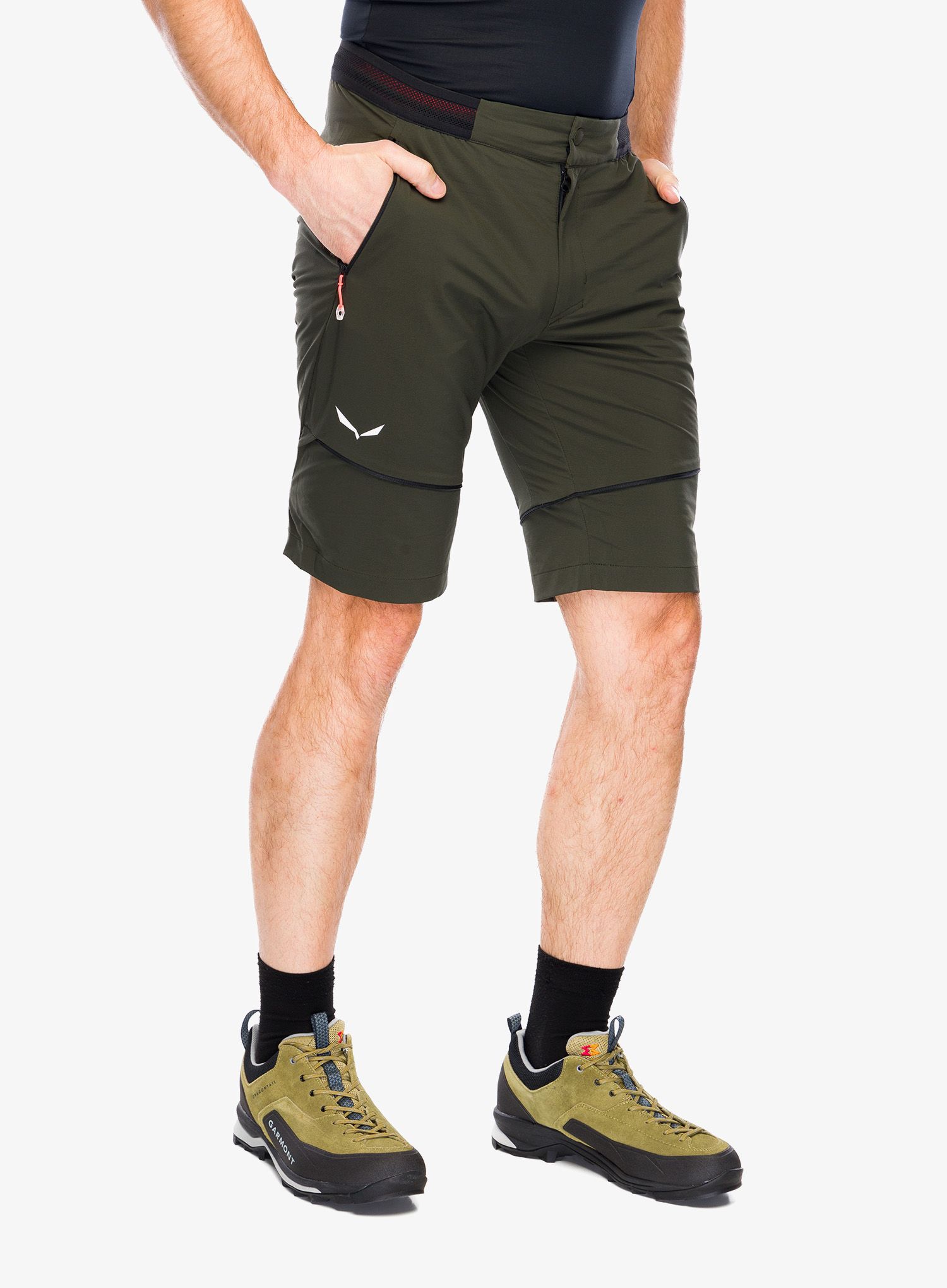 Turistické kalhoty Salewa Pedroc 2 DST 2/1 Pant - dark olive