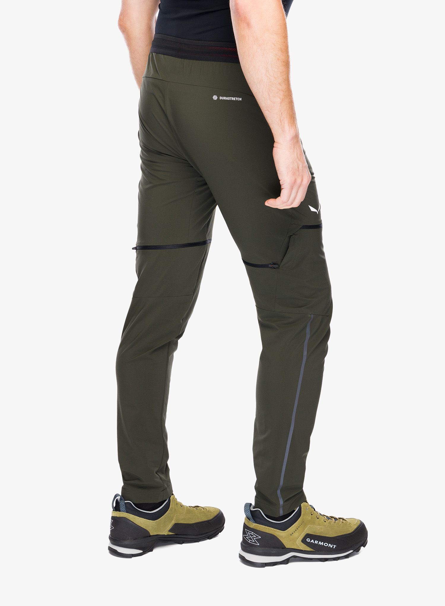 Turistické kalhoty Salewa Pedroc 2 DST 2/1 Pant - dark olive