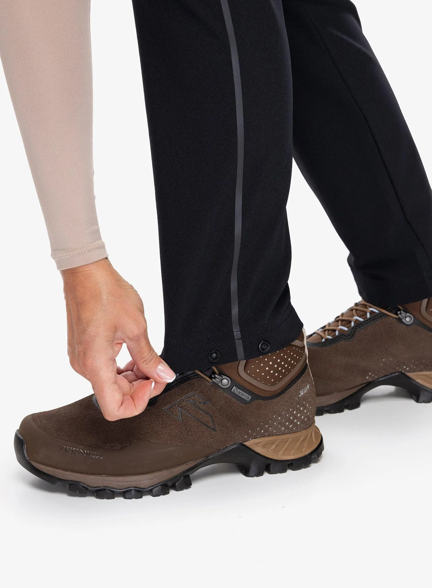 Nepromokavé kalhoty dámské Salewa Pedroc 2 DST Hyb Pant - black out