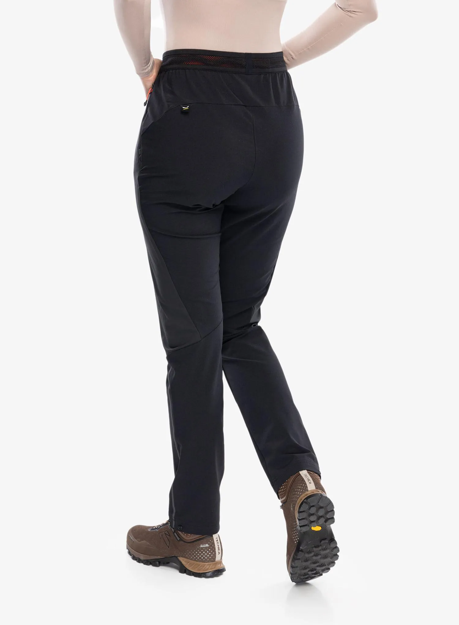 Nepromokavé kalhoty dámské Salewa Pedroc 2 DST Hyb Pant - black out