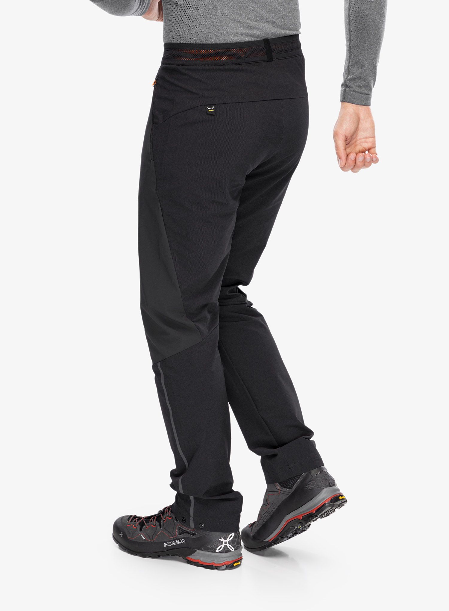 Kalhoty na hory Salewa Pedroc 2 DST Hyb Pant - black out