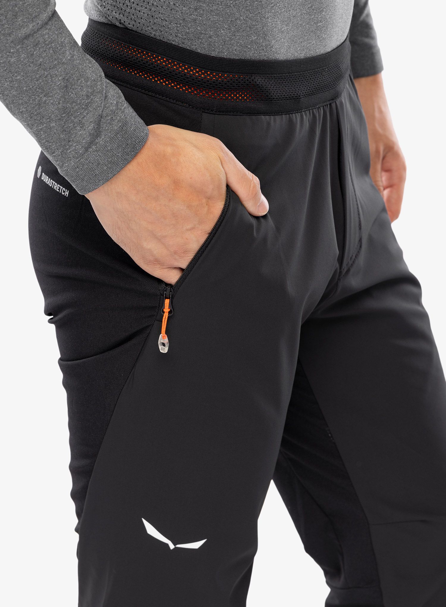Kalhoty na hory Salewa Pedroc 2 DST Hyb Pant - black out