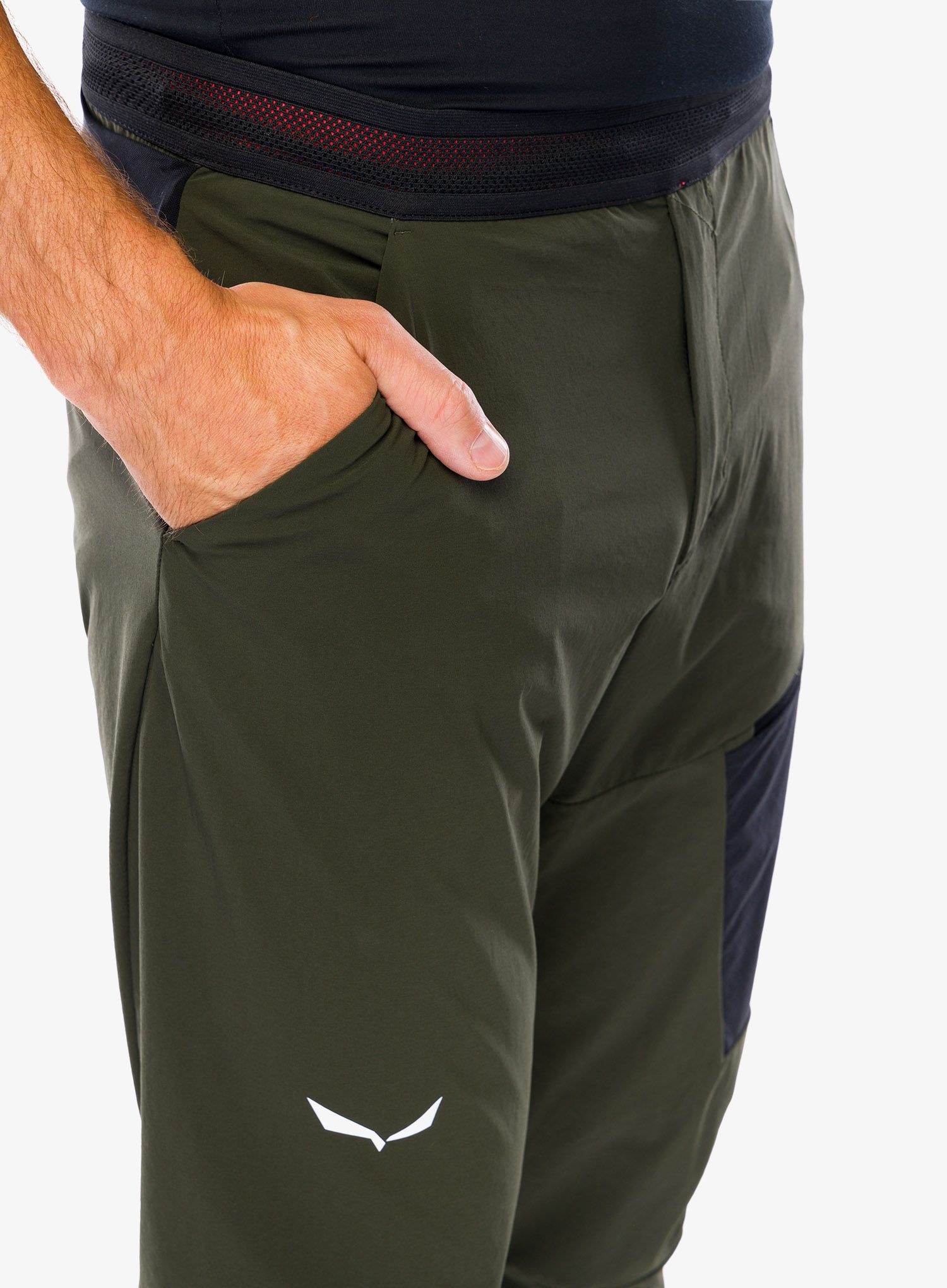 Turistické kalhoty Salewa Pedroc 2 DST Light Pant - dark olive