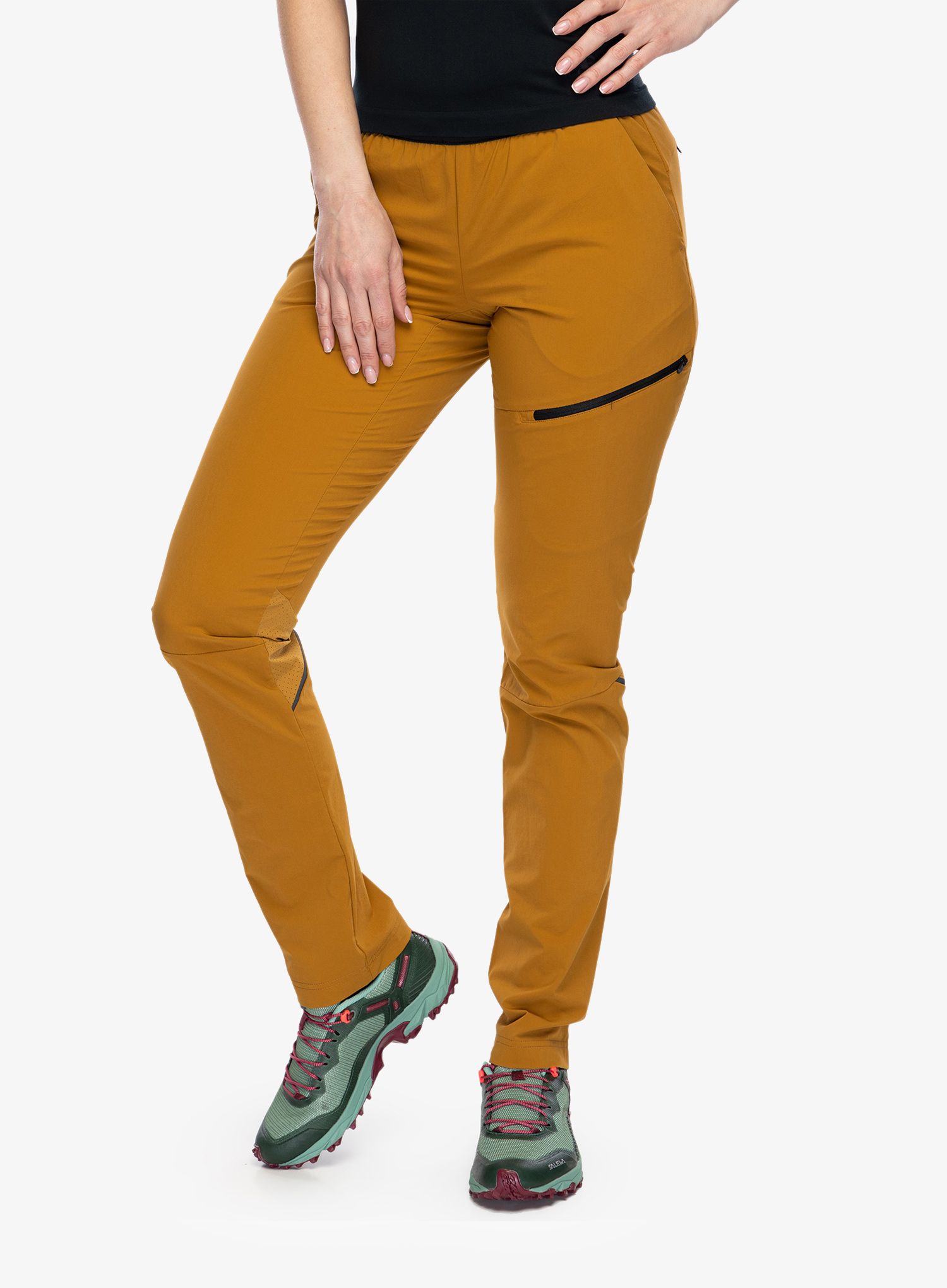 Kalhoty dámské Salewa Pedroc 2 DST Light Pant - golden brown