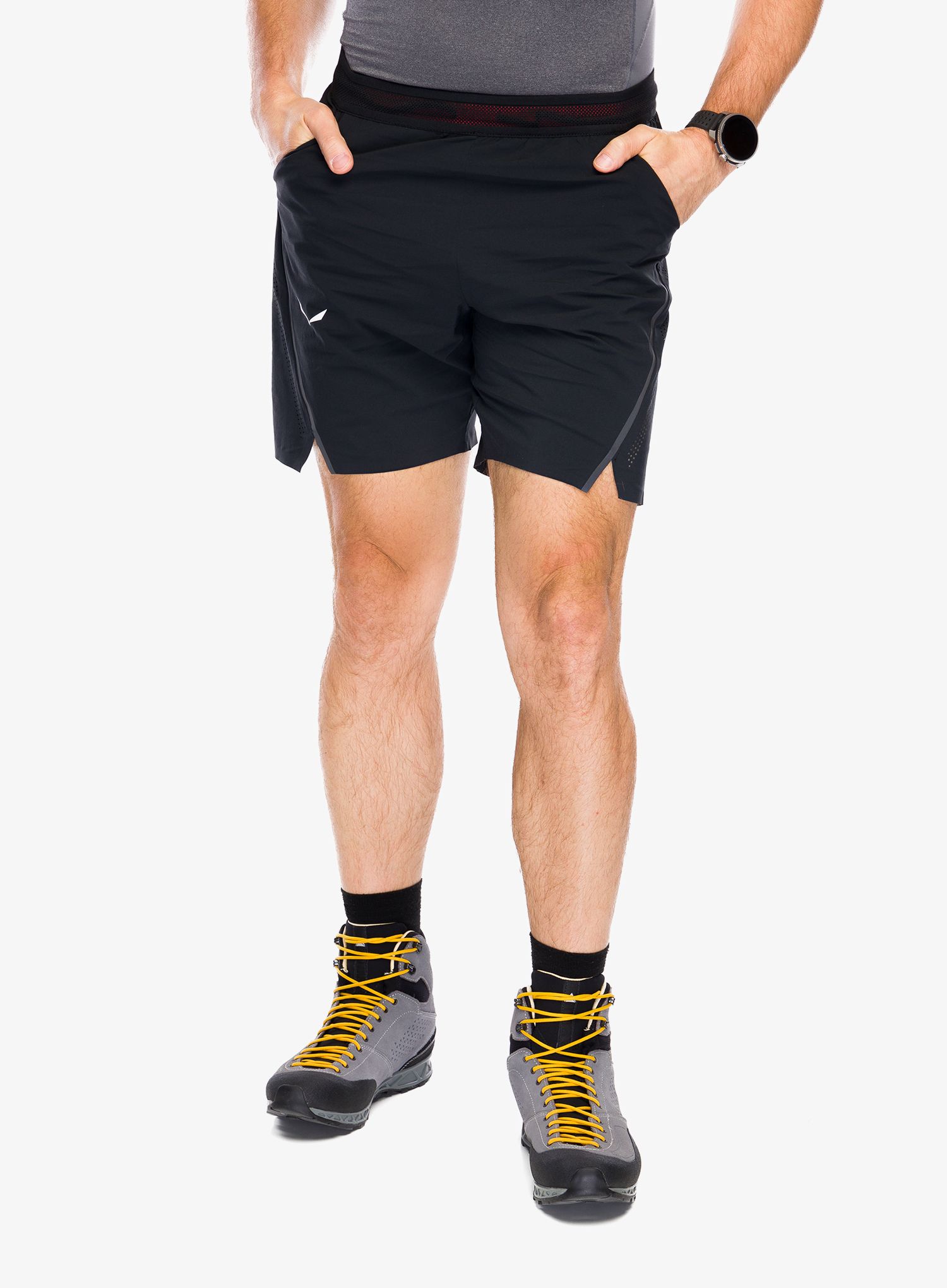 Kraťasy Salewa Pedroc 2 DST Shorts - black out