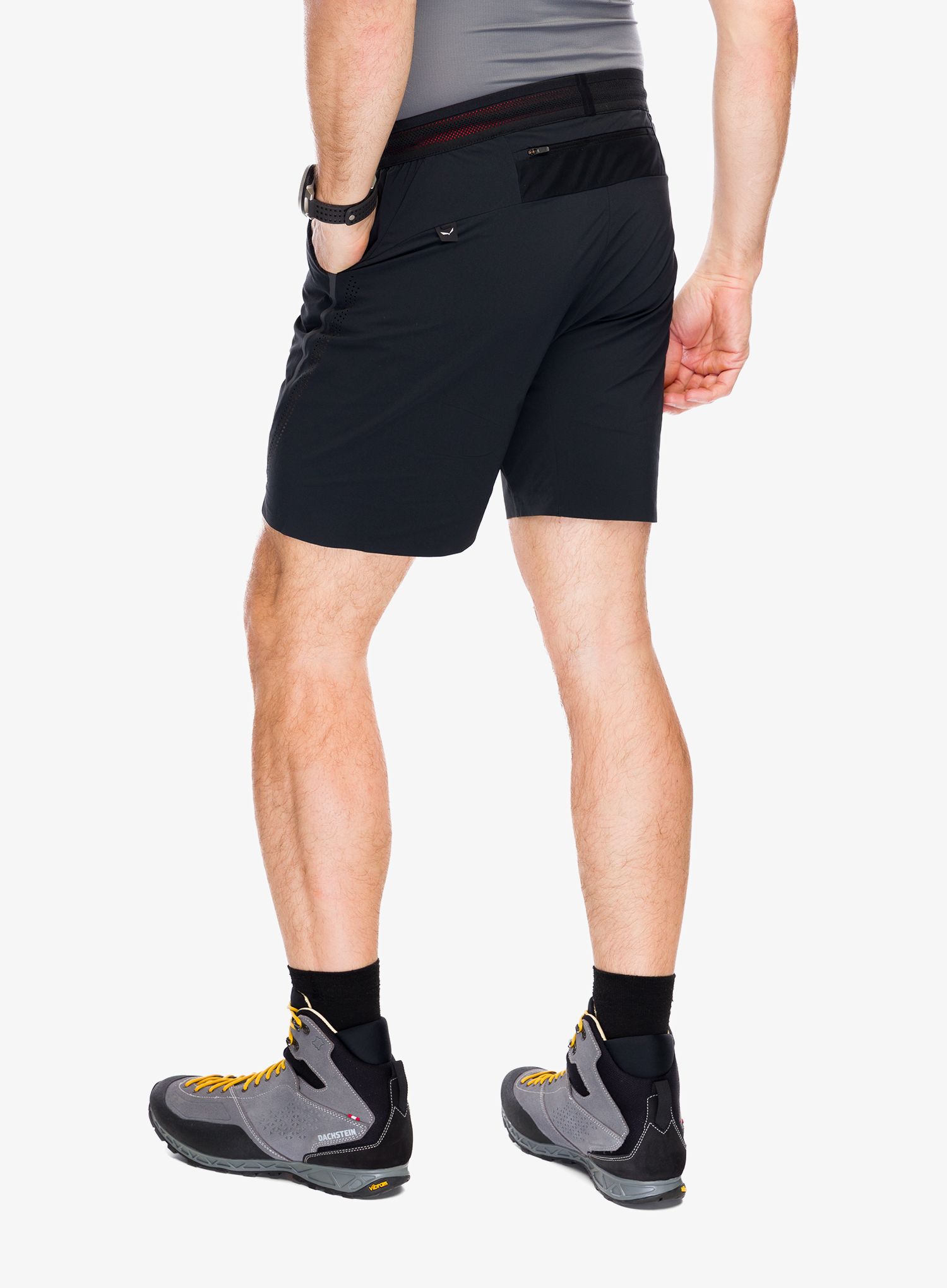 Kraťasy Salewa Pedroc 2 DST Shorts - black out