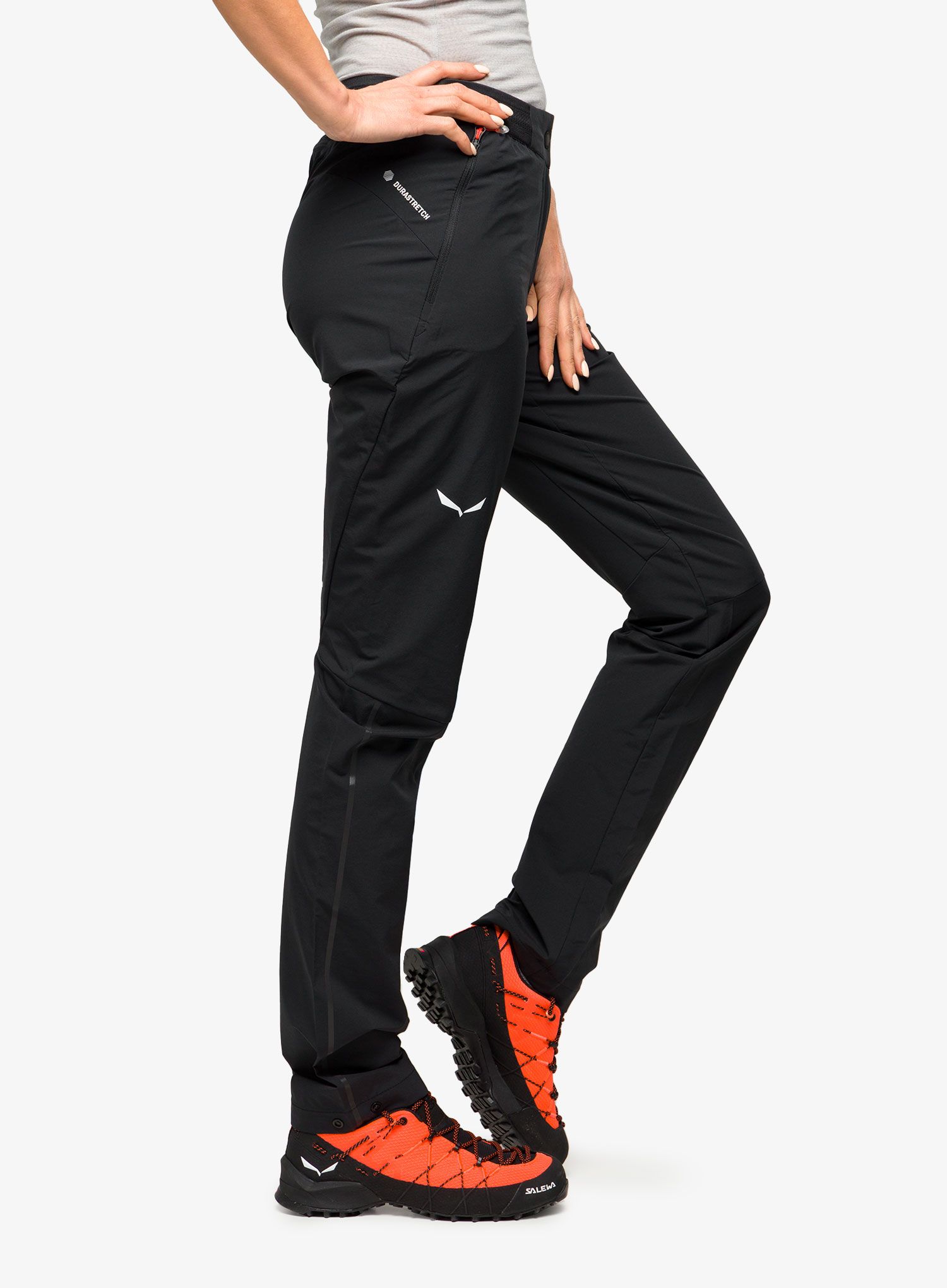 Kalhoty dámské Salewa Pedroc 4 DST Regular Pant - black out