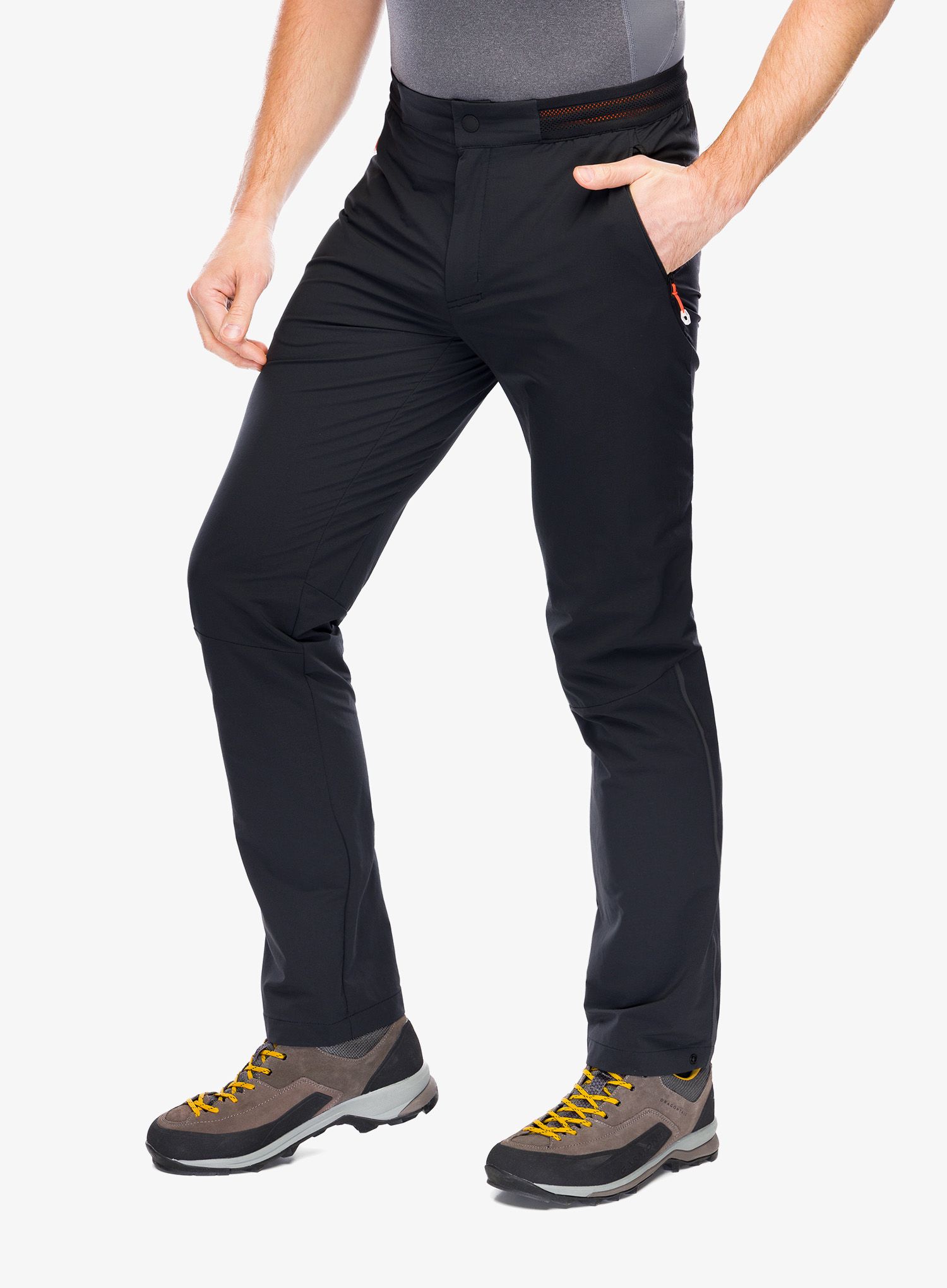 Turistické kalhoty Salewa Pedroc 4 DST Regular Pant - black out