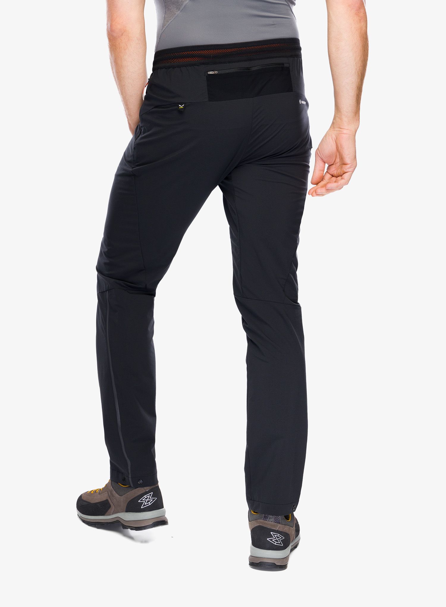 Turistické kalhoty Salewa Pedroc 4 DST Regular Pant - black out