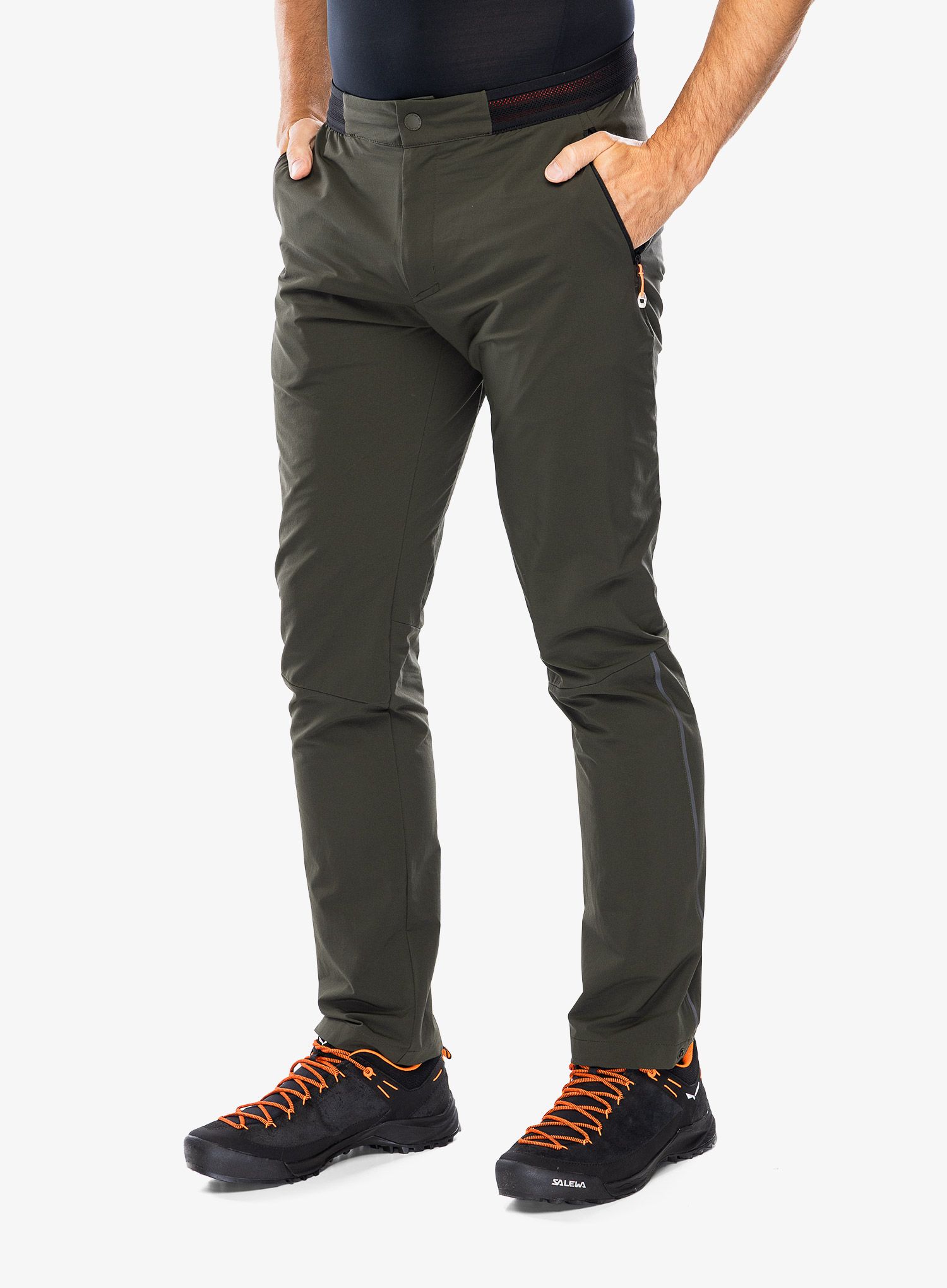 Pánské kalhoty Salewa Pedroc 4 DST Regular Pant - dark olive